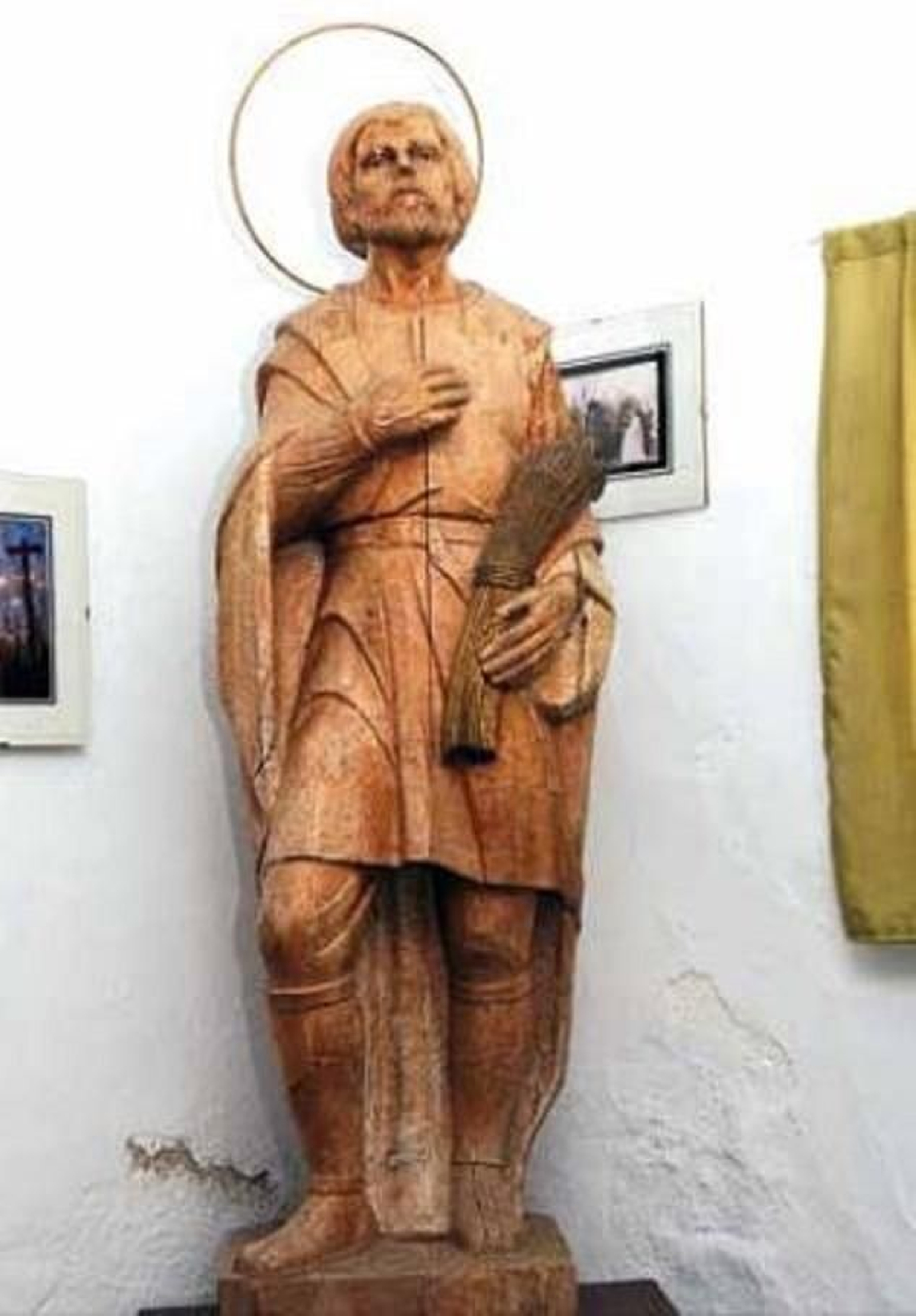 San Isidro Labrador obra de Lorenzo Frechilla.