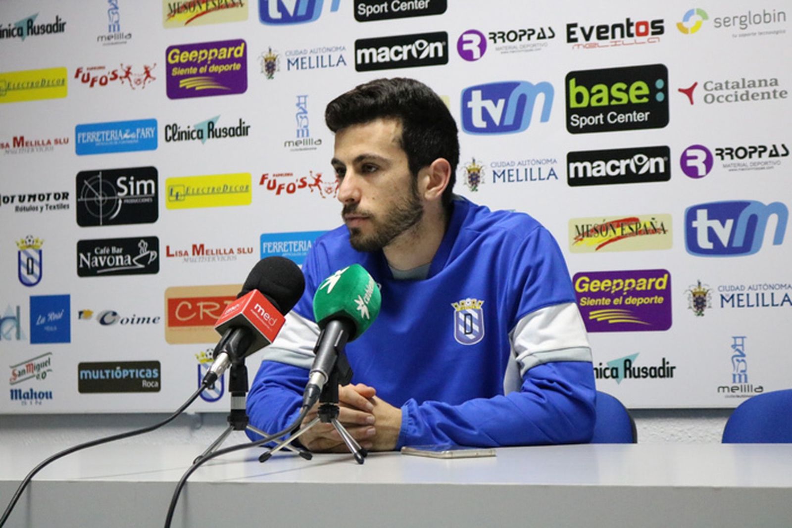 Borja López, en su etapa como azulino.