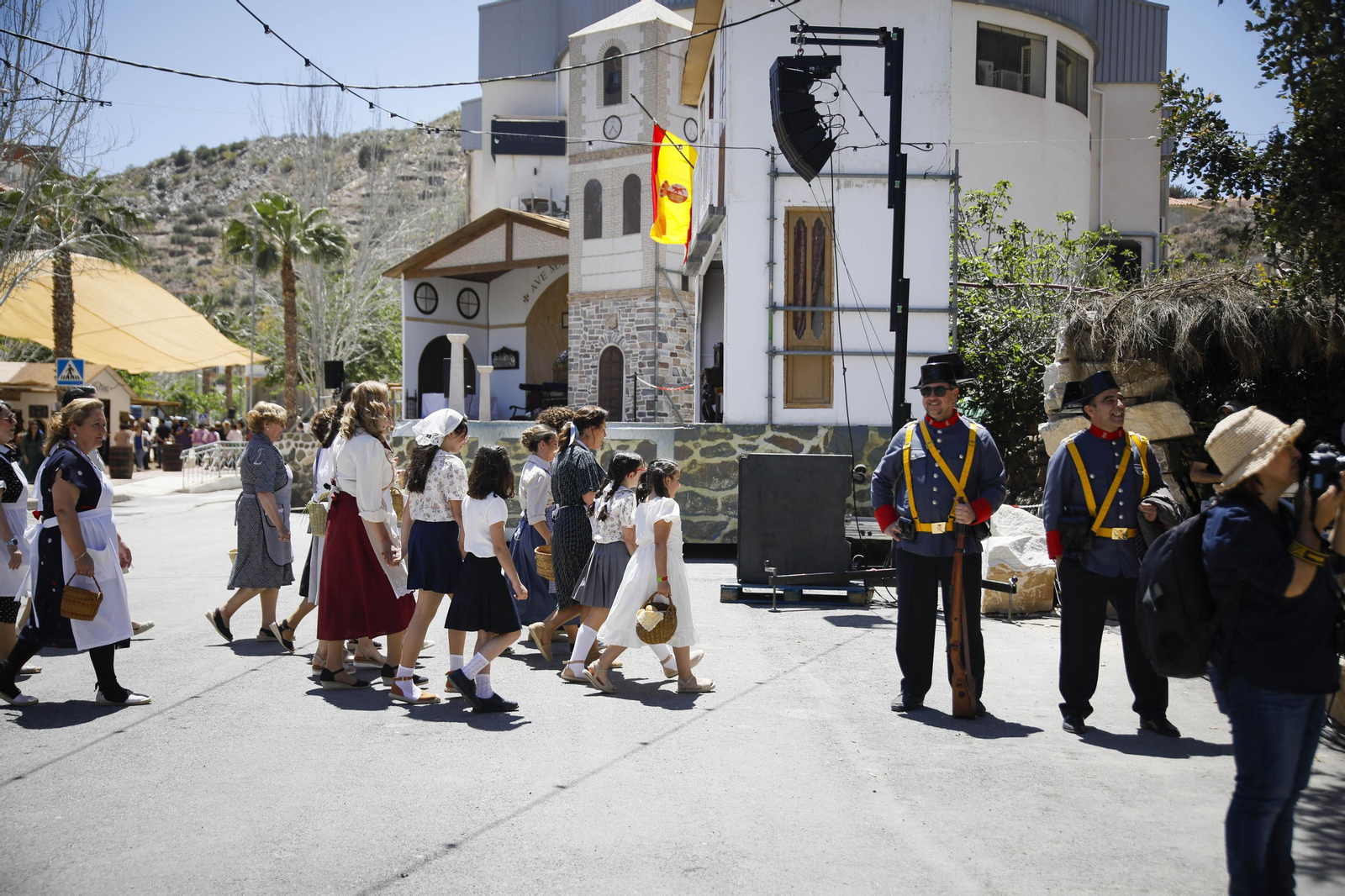 VI Recreación Histórica "Canteros y Caciques en la lucha por el Mármol", en imágenes