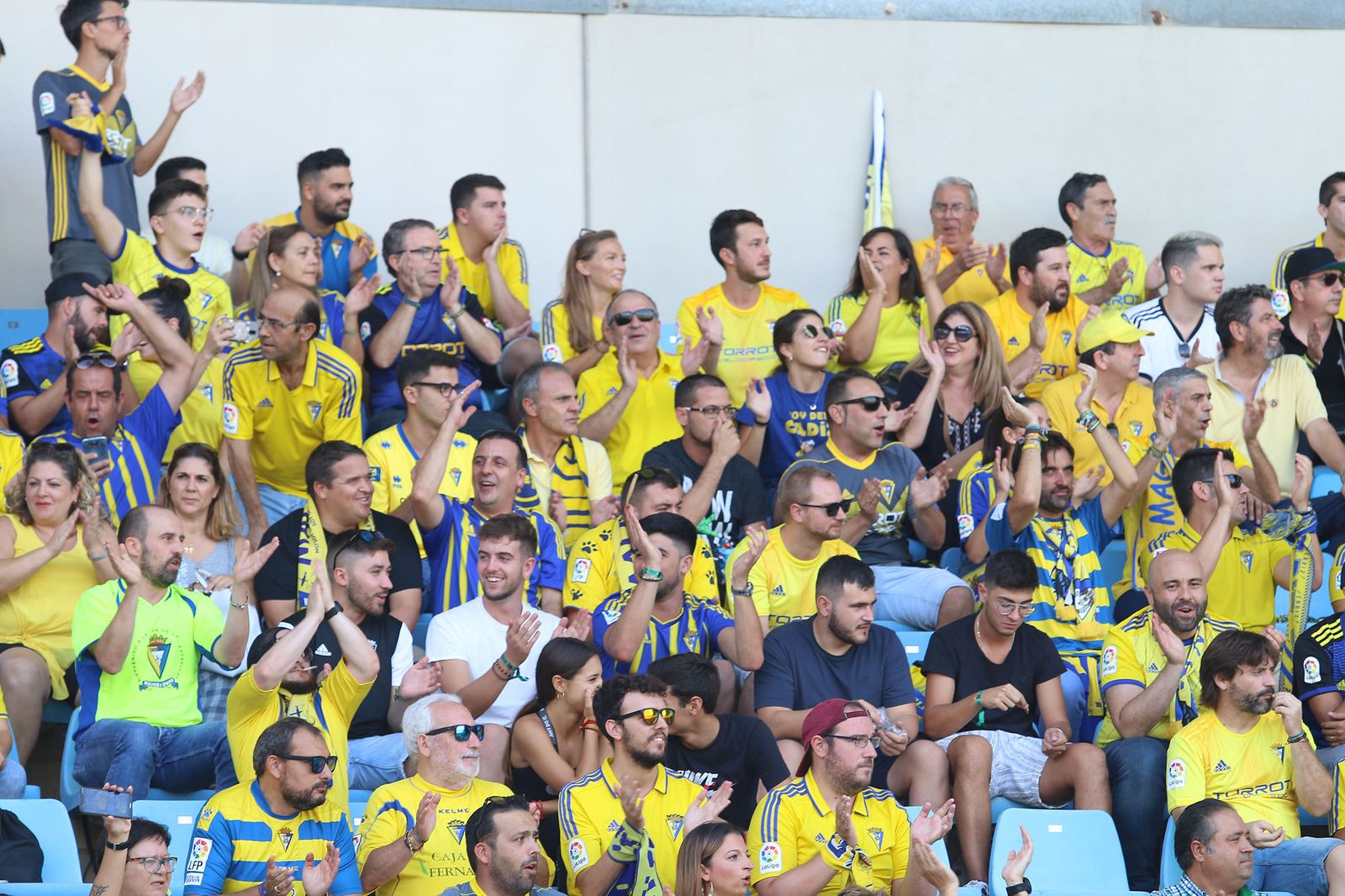 Las imágenes del UD ALMERÍA-CÁDIZ CF