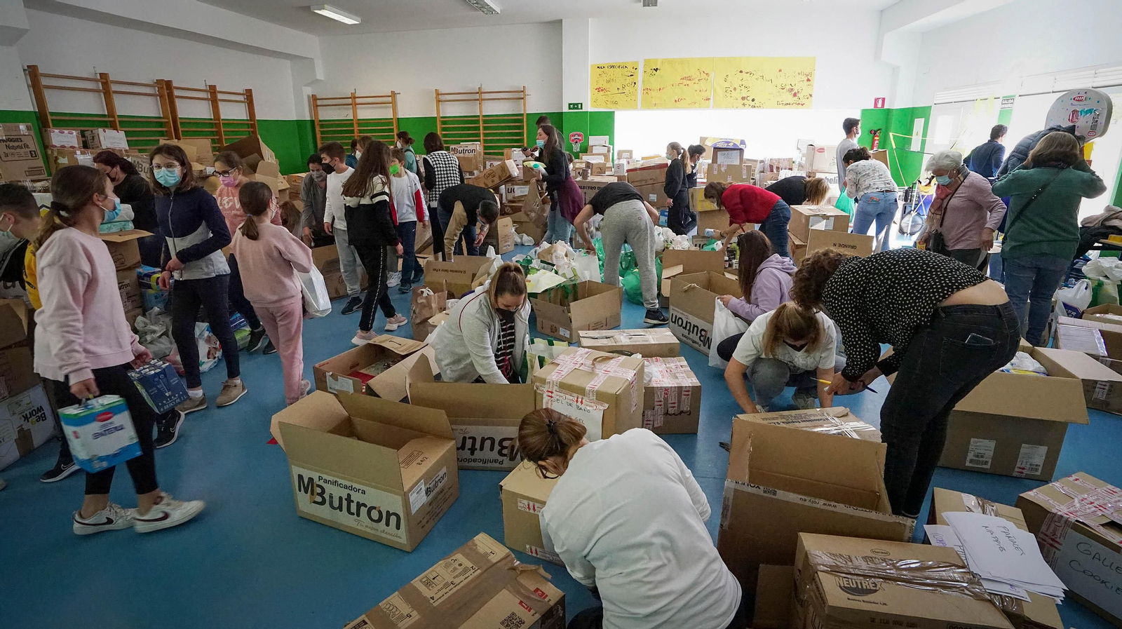 Masiva respuesta solidaria de Jerez con Ucrania