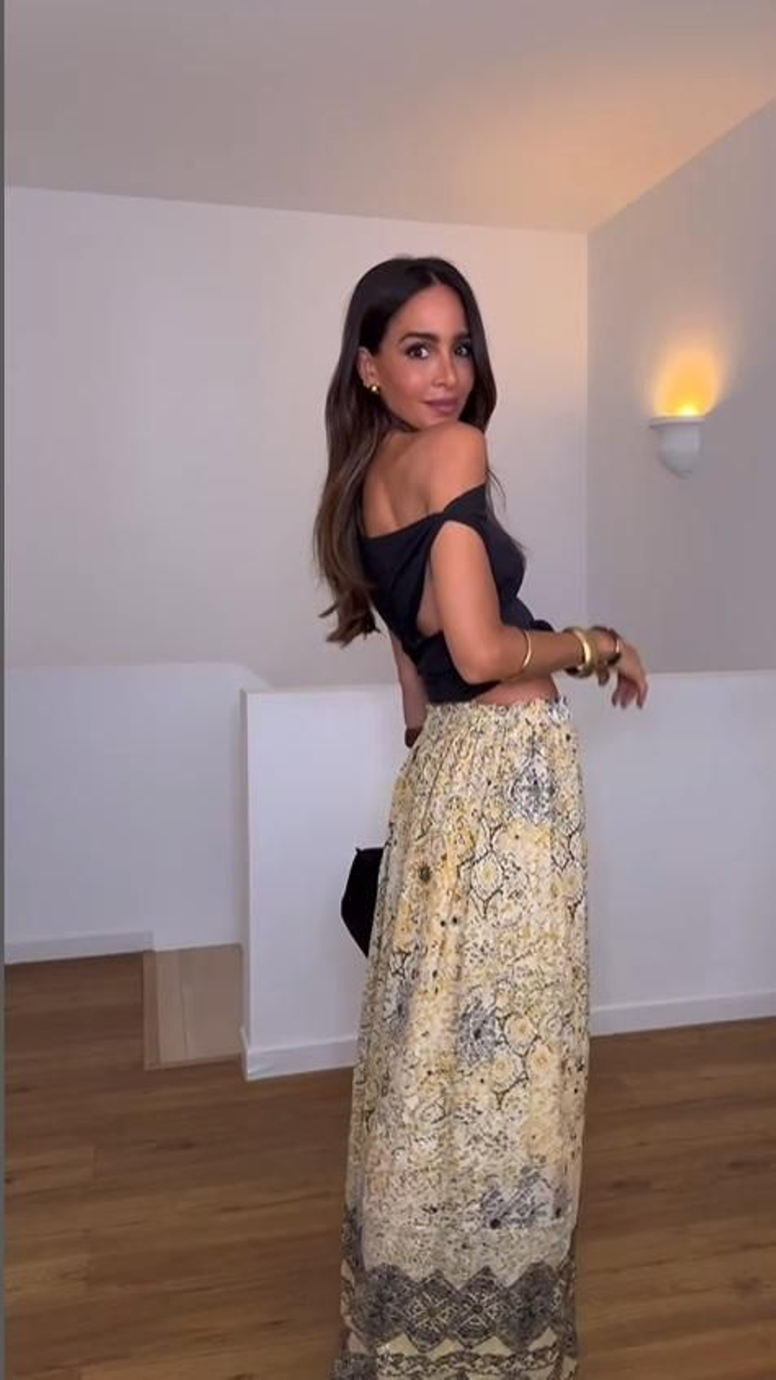 Rocío Osorno con total look de Zara. Rocío Osorno con total look de Zara.