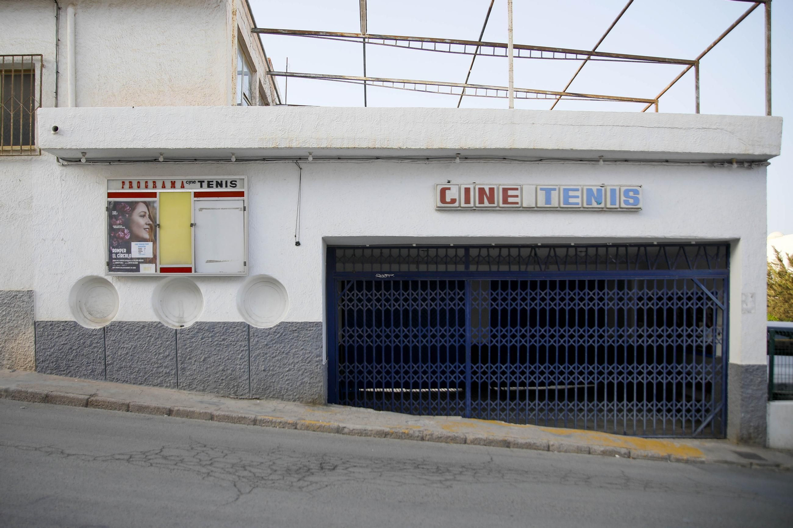 Imágenes de la última proyección en el cine de verano de Garrucha Imágenes de la última proyección en el cine de verano de Garrucha