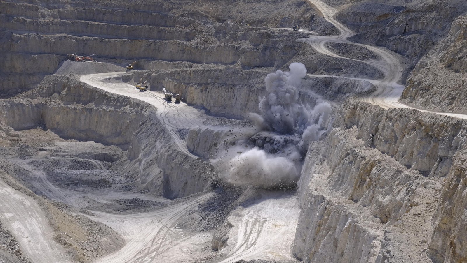 Visita a las canteras de yeso en Sorbas