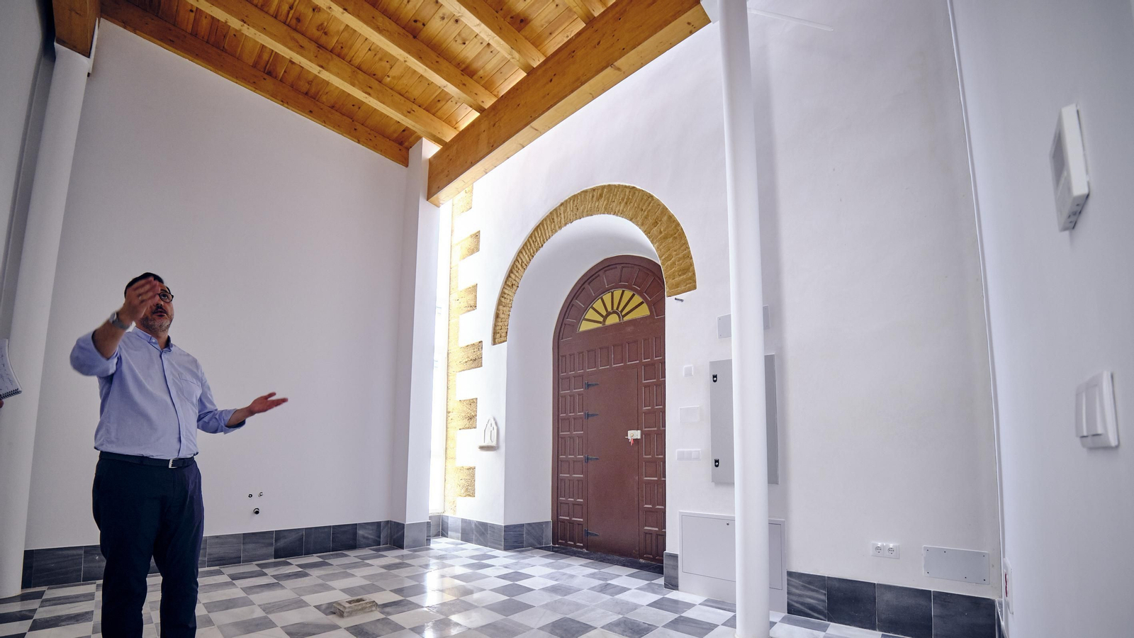 Interior de la Iglesia Castrense después de la reforma.