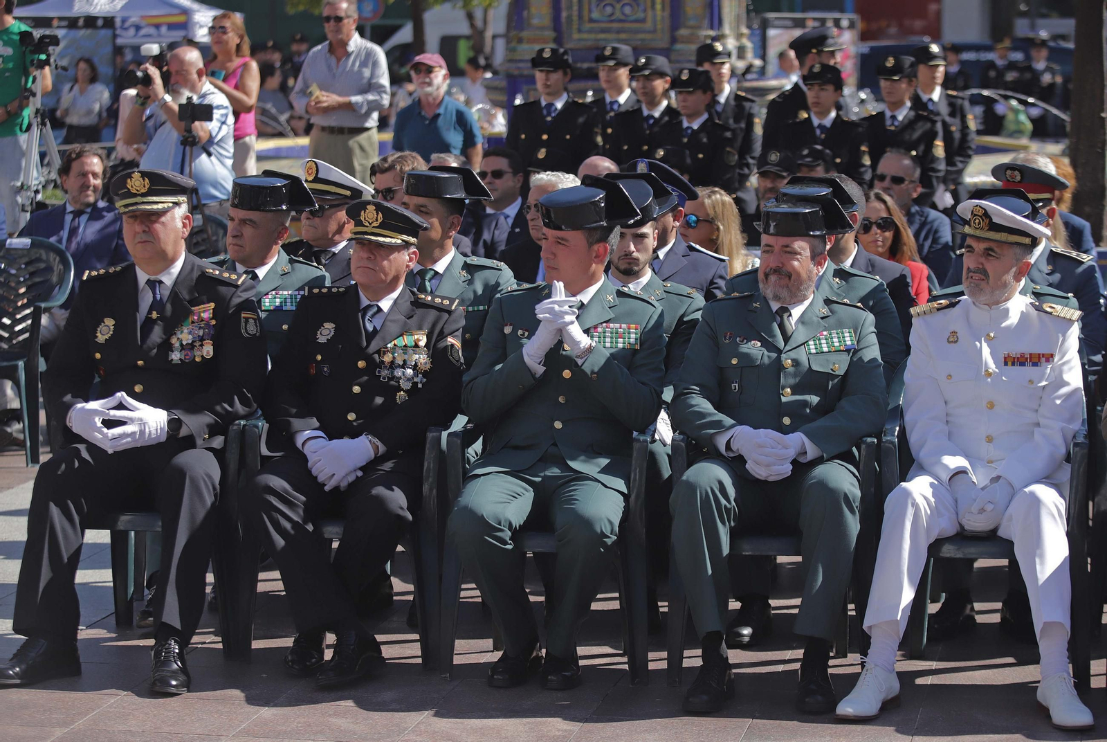 Fotos de la celebración de la festividad de los Santos Ángeles Custodios en Algeciras