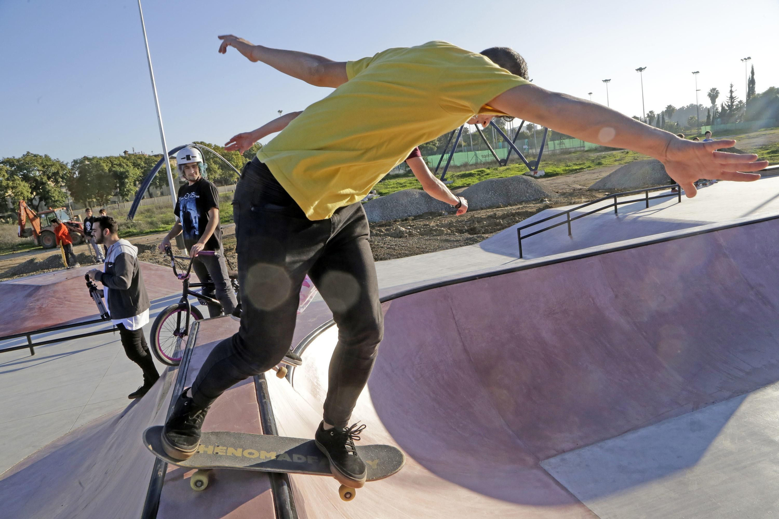 Inauguración del nuevo Skate Park en el complejo deportivo de Chapín