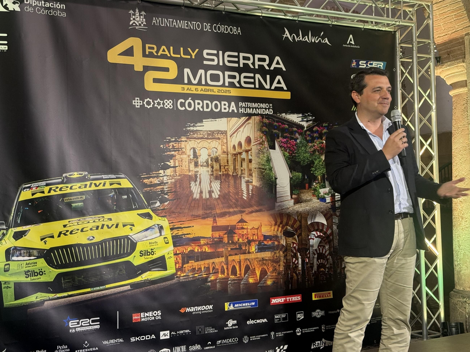 Las mejores fotos del acto de presentación del Rallye Sierra Morena 2025