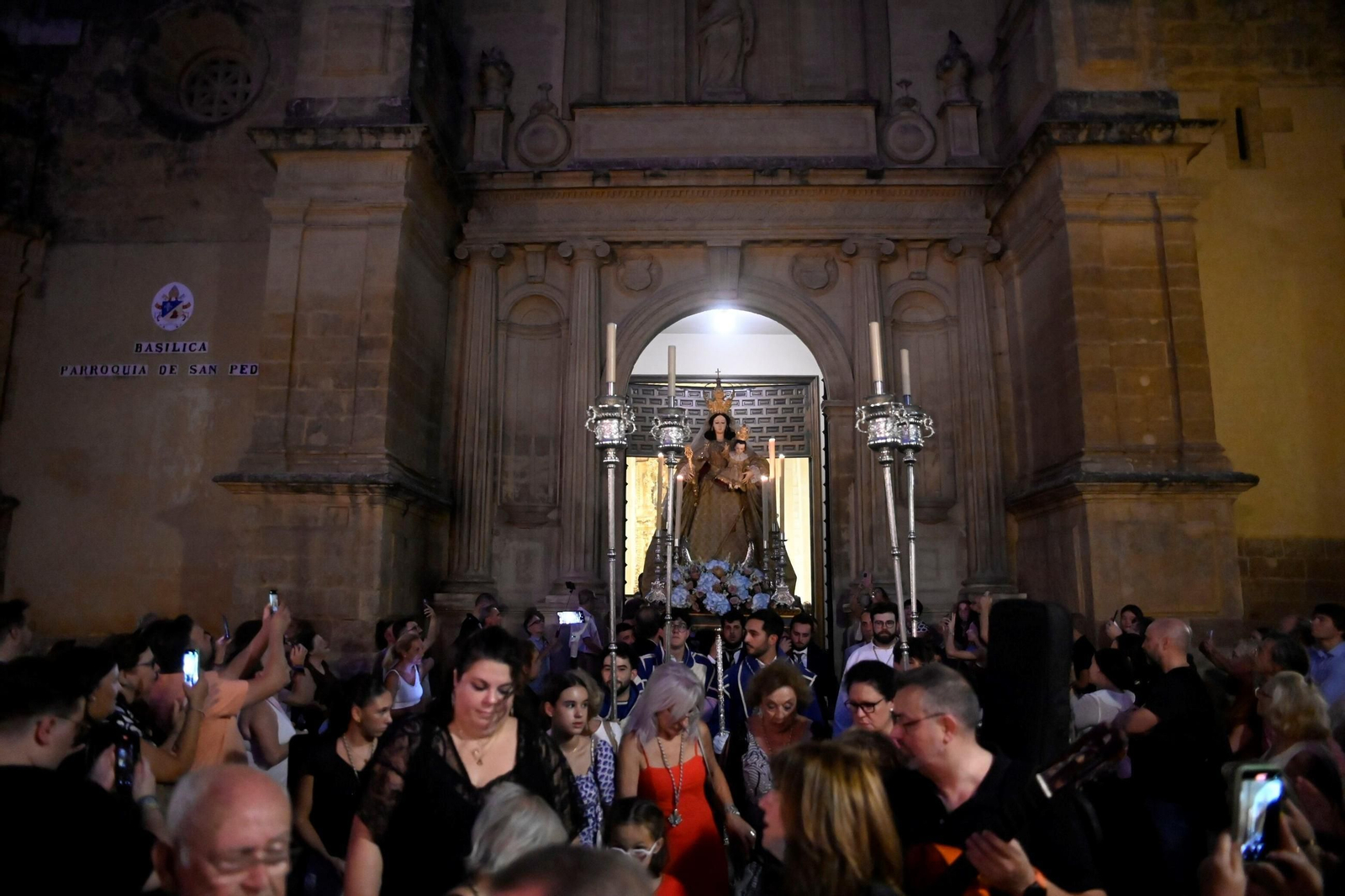 Las imágenes de la vuelta de la Virgen del Socorro a su ermita
