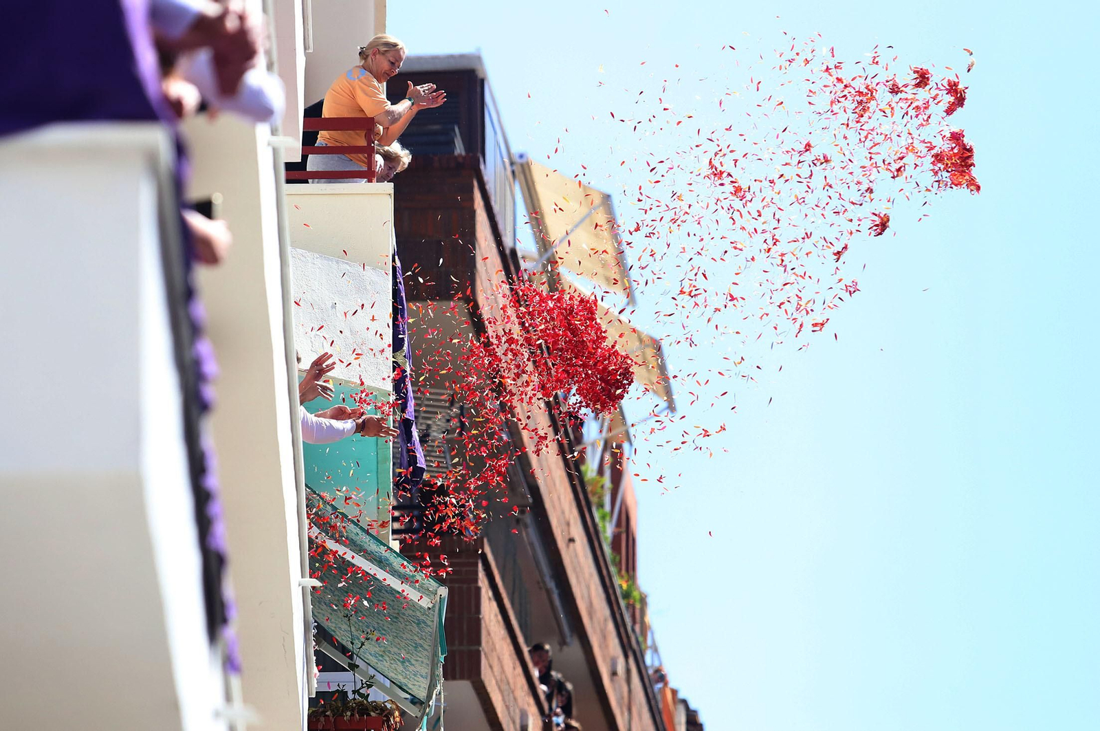 Imágenes del Nazareno en la madrugá de Huelva