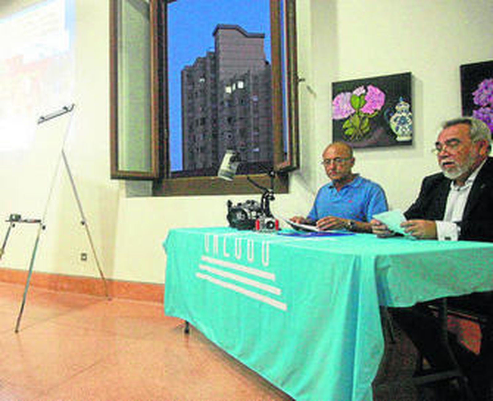 García Gómez en la presentación del proyecto, el pasado septiembre.
