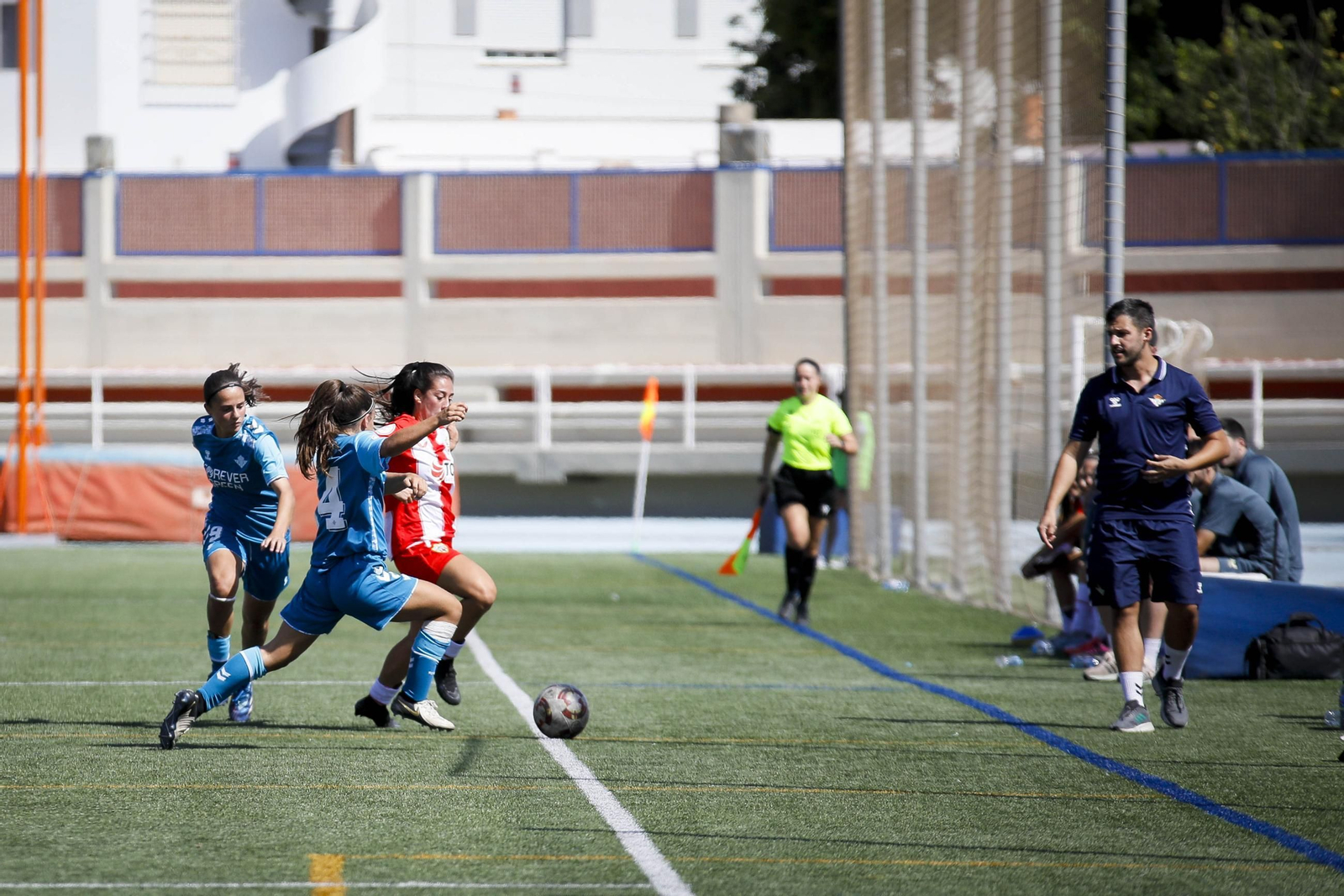 Las imágenes del partido de fútbol del Almería femenino contra el Betis B
