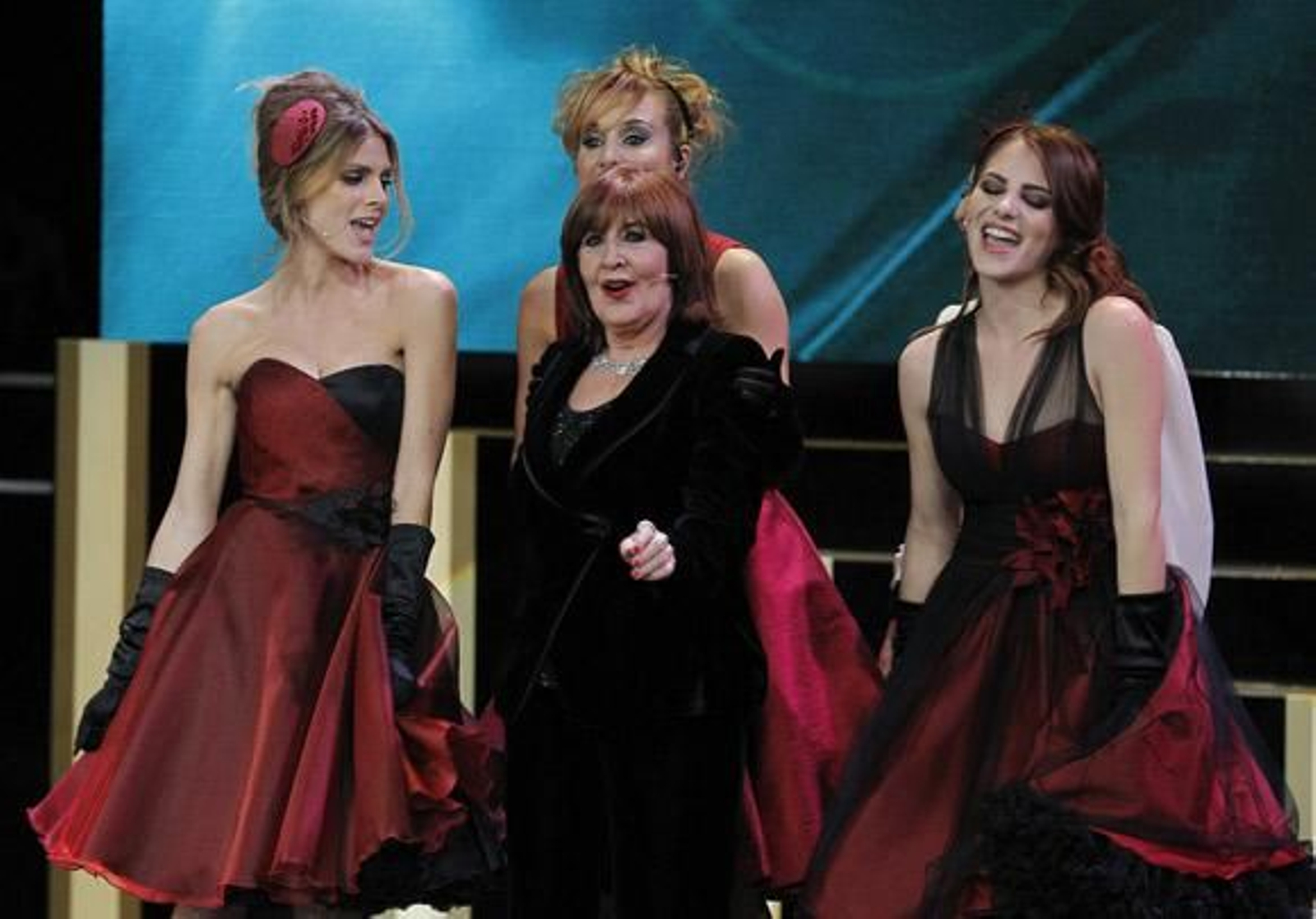 Concha Velasco, durante su actuación. / EFE