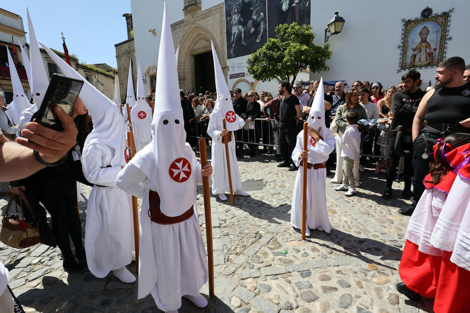 Imágenes de la Hermandad de Santa Marta en el Sábado Santo de Jerez 2025