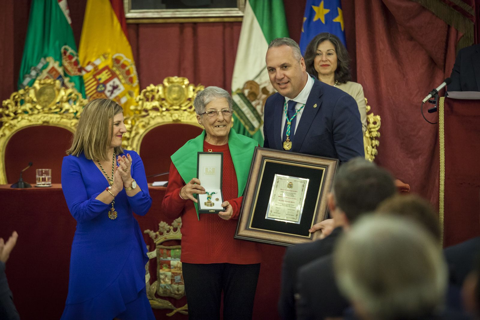 Imágenes de la entrega de la Medallas de la provincia