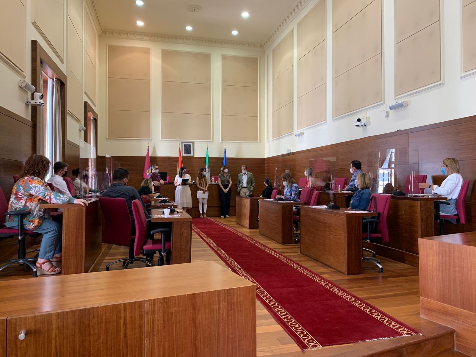 Un momento de la primera Comisión Local de Impulso Comunitario dentro de la ERACIS, recientemente celebrada en el Consistorio.