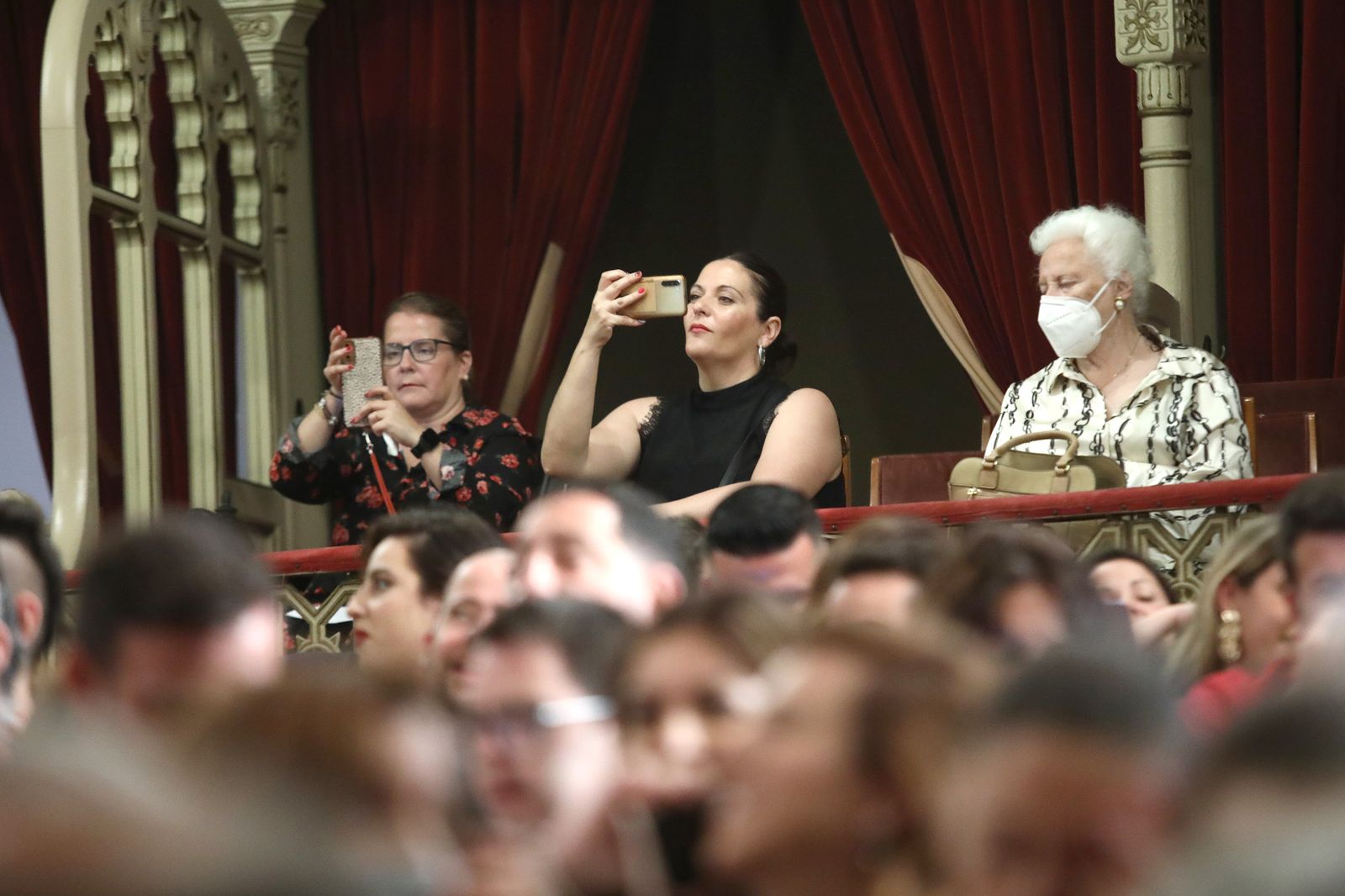 El  público de la sesión