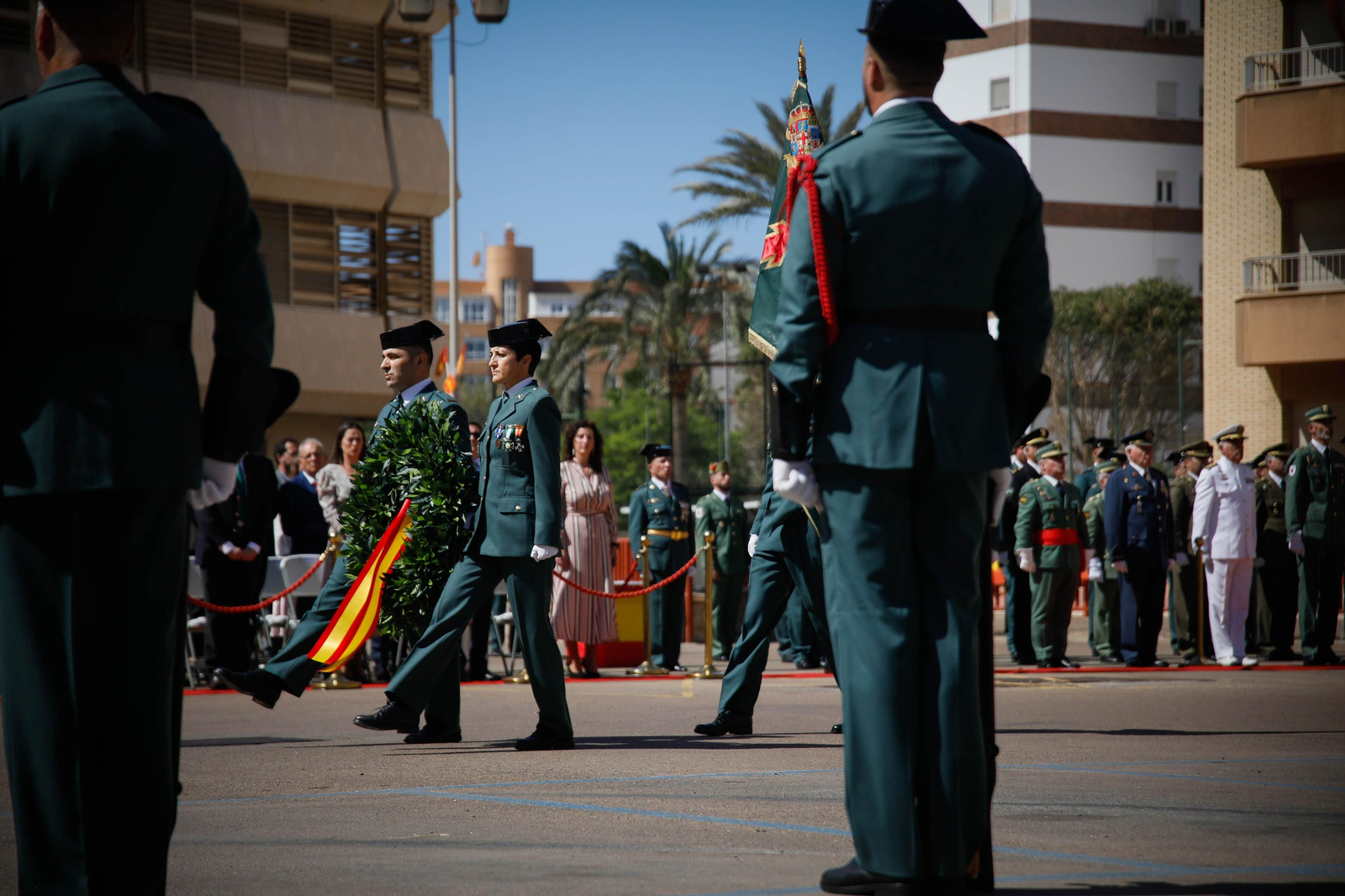Fotogalería del 180 aniversario de la Guardia Civil.