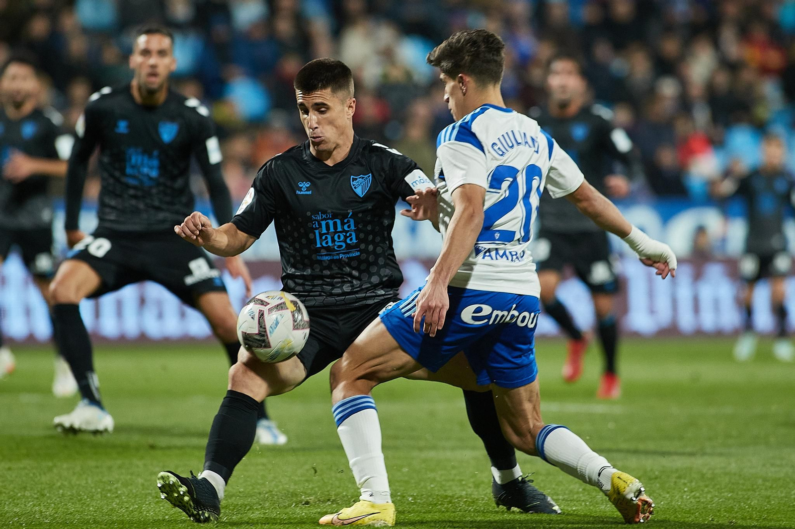 Las fotos del Real Zaragoza - Málaga CF
