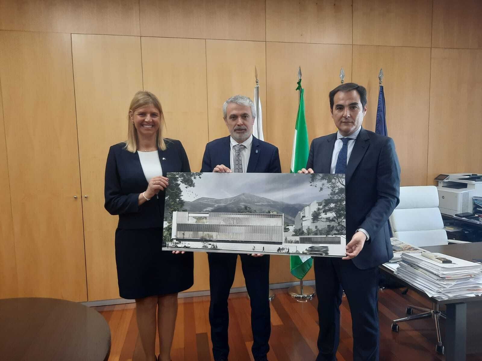 Presentación del proyecto de la nueva sede judicial de Órgiva