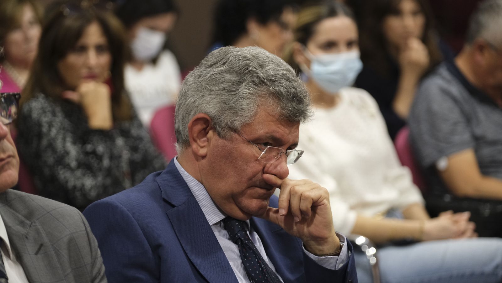 Imágenes de la conferencia de la Ministra de Justicia, Pilar Llop, en el Aula de Cultura Socialista.