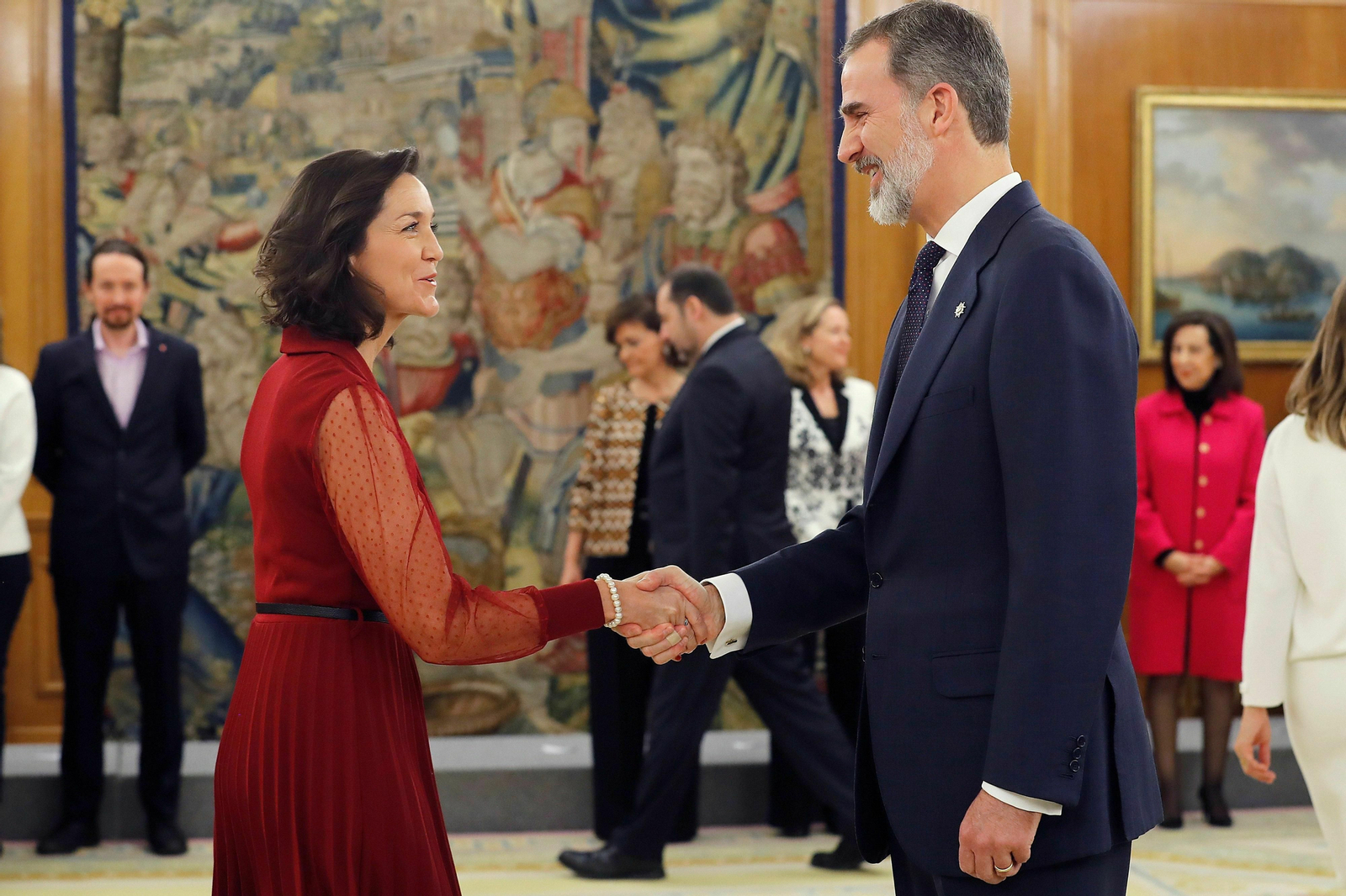 Los ministros prometen sus cargos