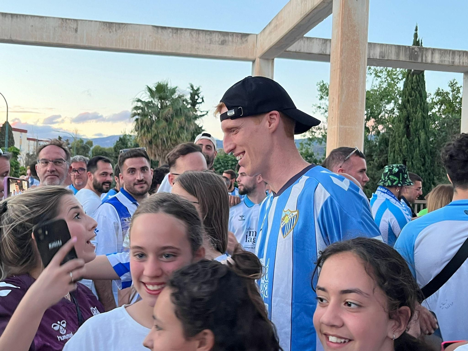 ¡Alberto Díaz, un malaguista más en La Rosaleda!