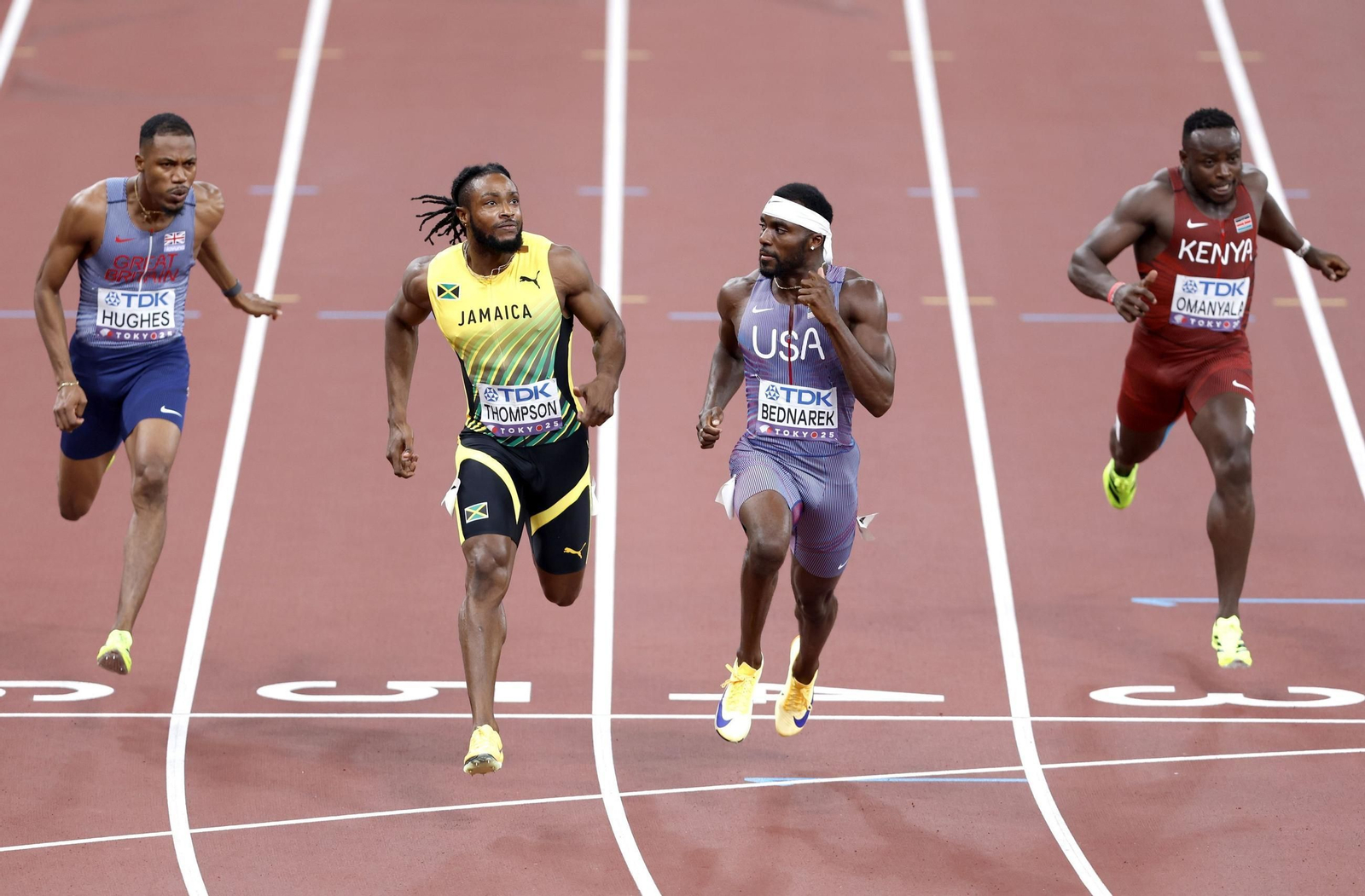 Las mejores imágenes del triunfo de Seville en 100 metros y del resto del Mundial de atletismo