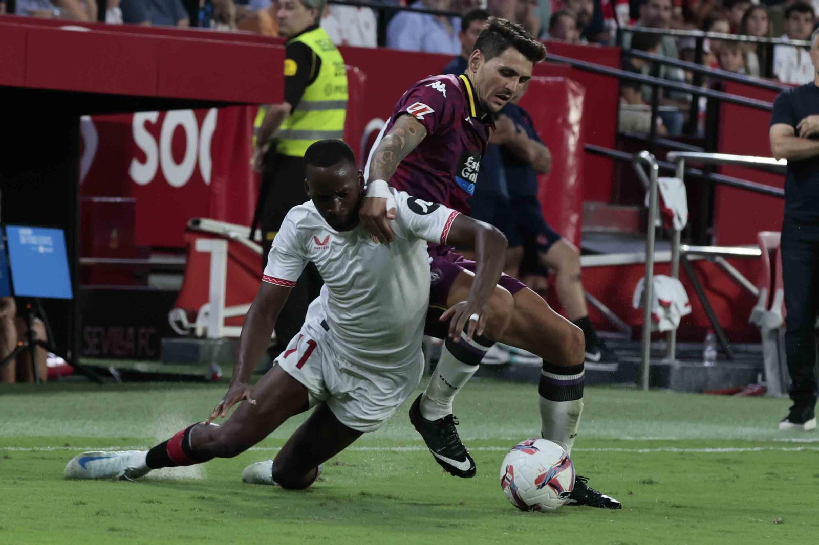 Las imágenes del Sevilla - Valladolid