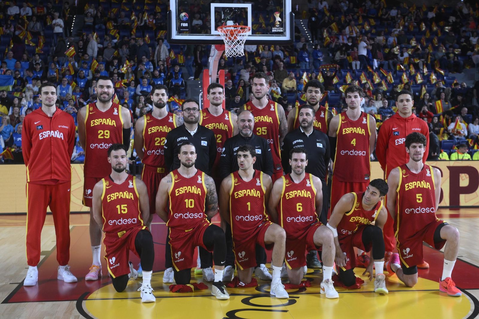 Las mejores fotos del España-Ucrania de baloncesto
