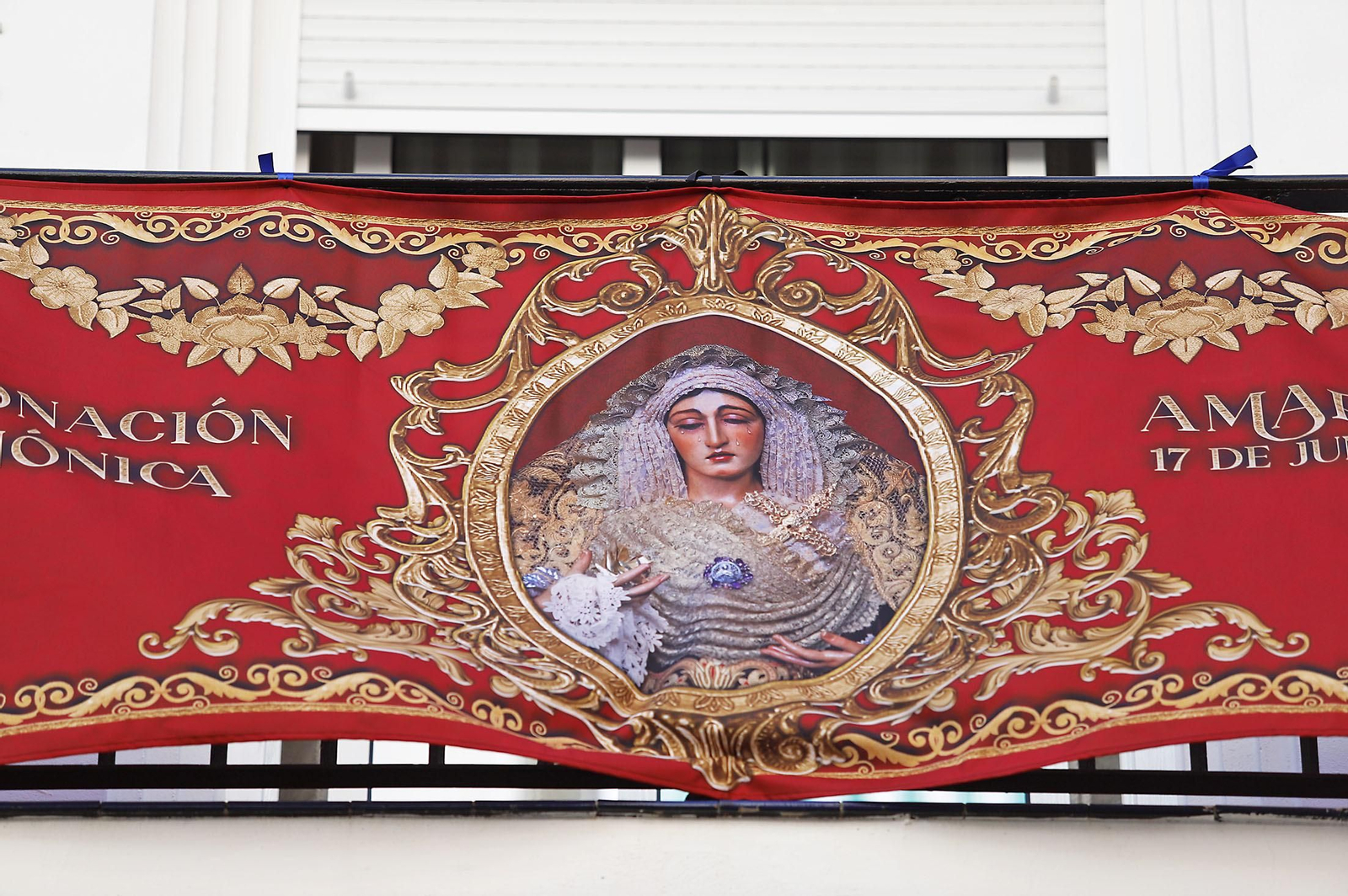 Imágenes de los preparativos para la Coronación de Amargura