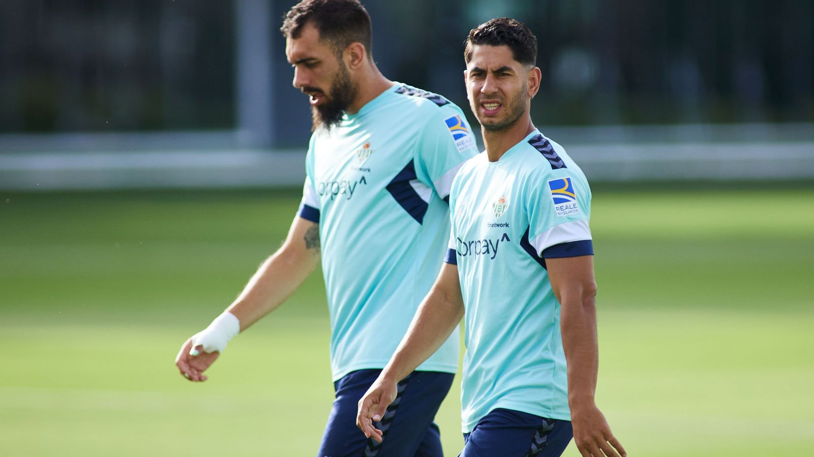 Ayoze y Borja Iglesias.