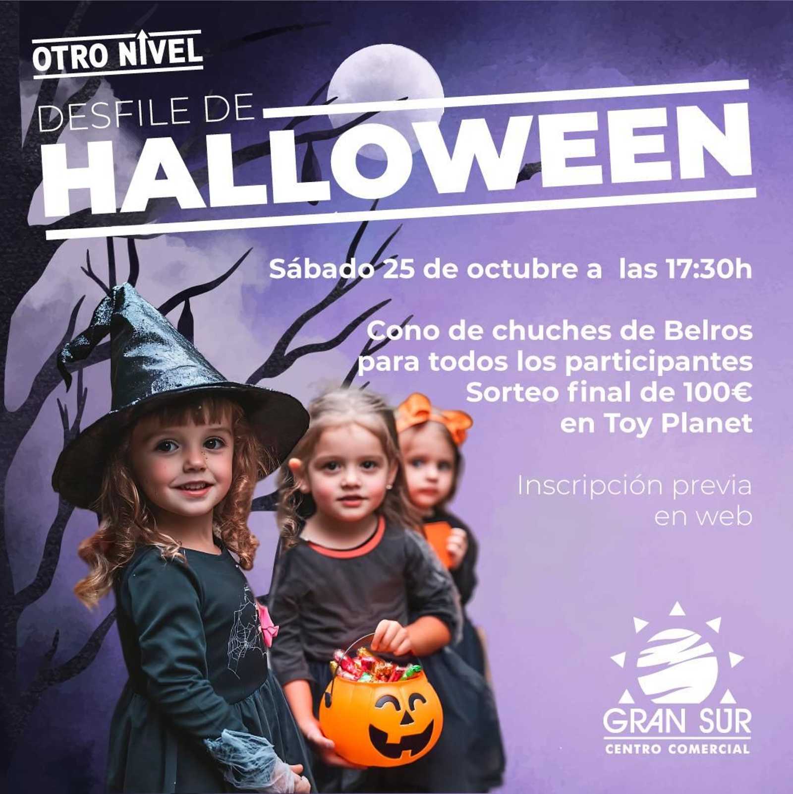 Cartel Gran Sur Halloween