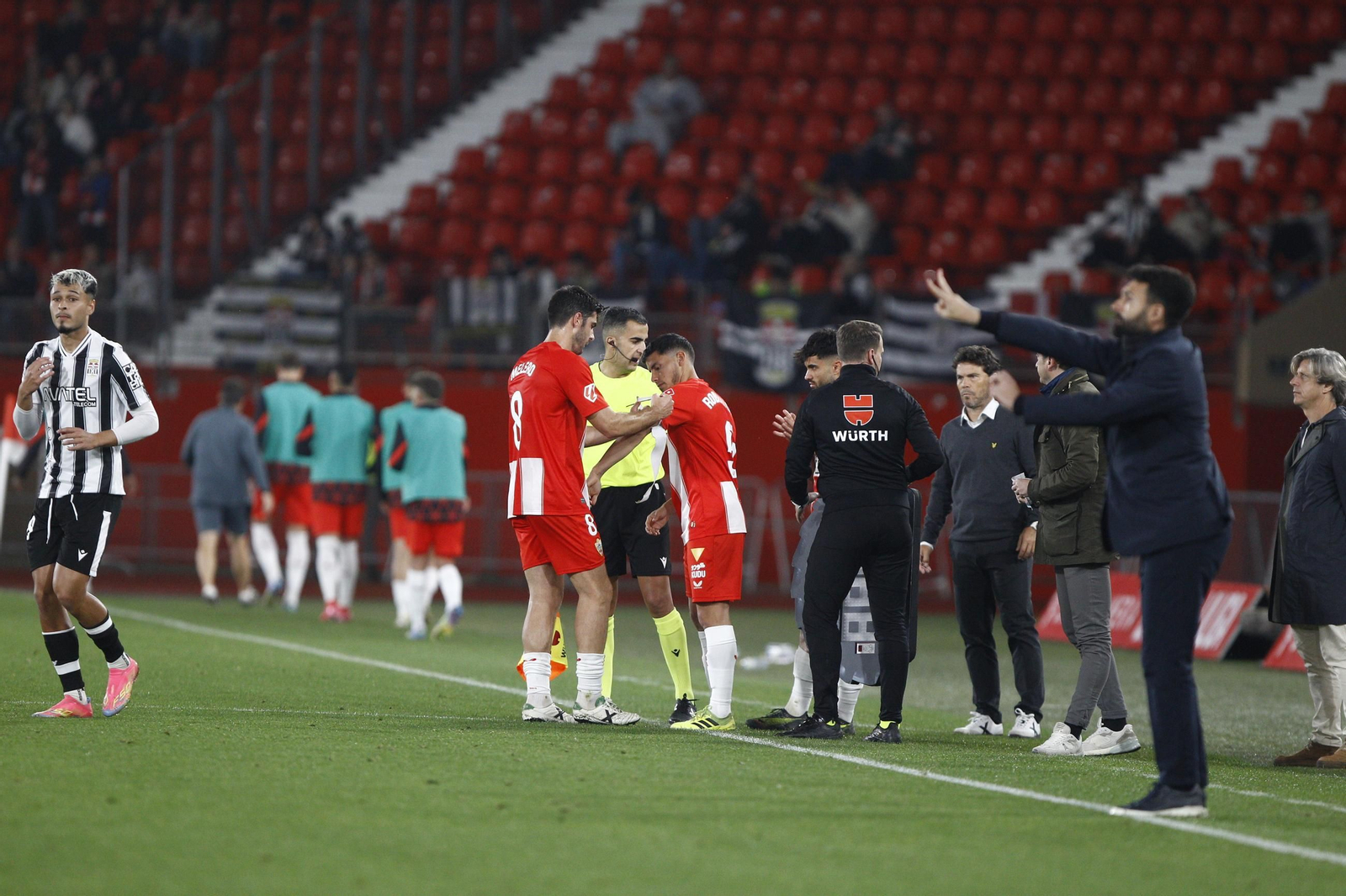 Las mejores imágenes del partido U.D. Almería-F.C. Cartagena