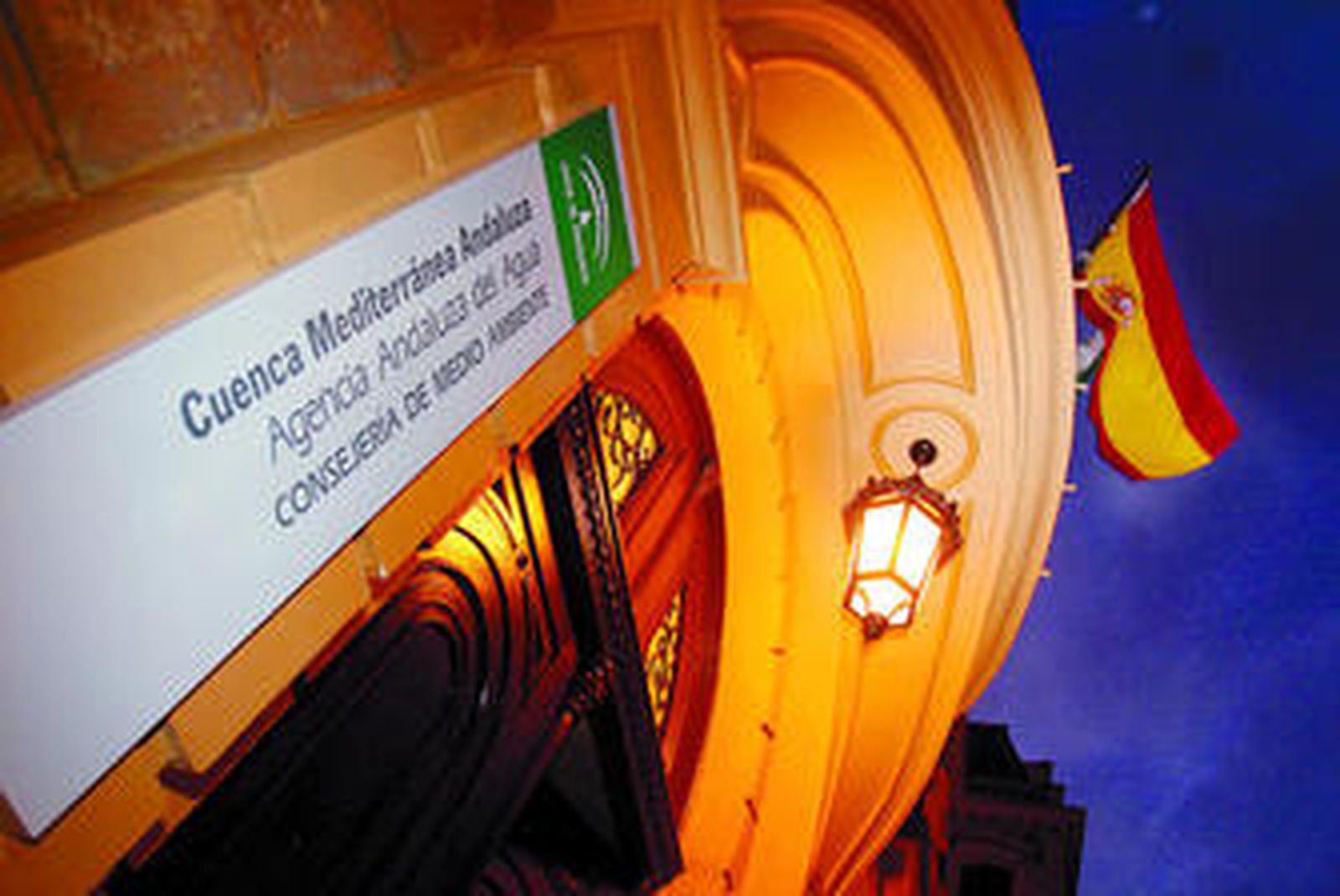 Sede del Distrito Hidrográfico Mediterráneo en el Palacio de la Tinta en la capital.