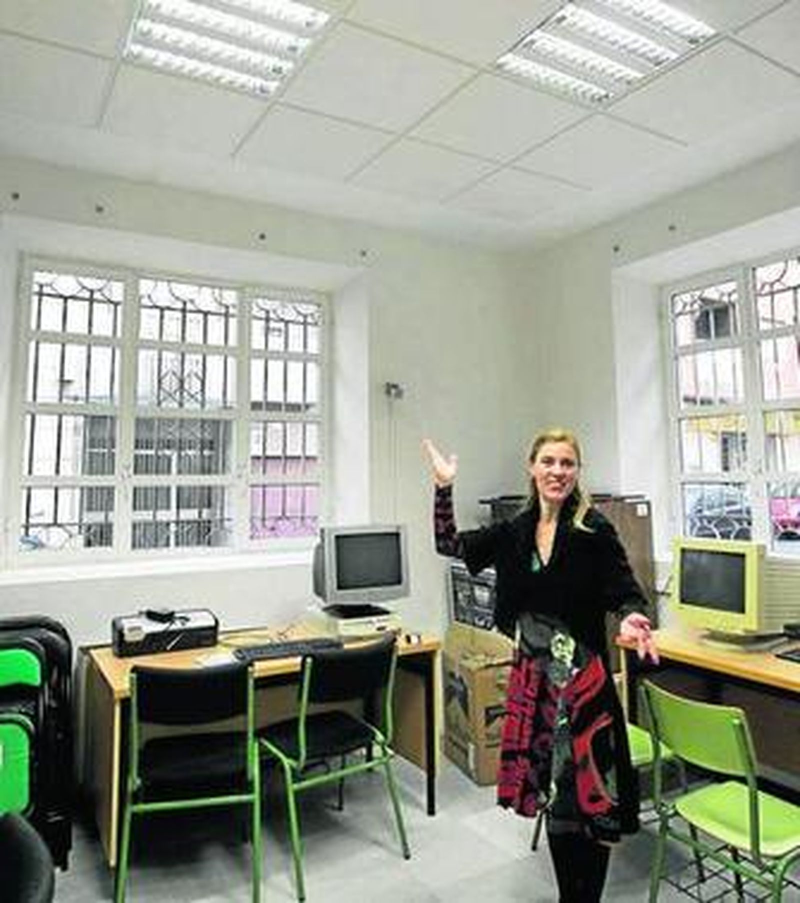 Isabel Román, vicerrectora de Infraestructuras de la UAL.