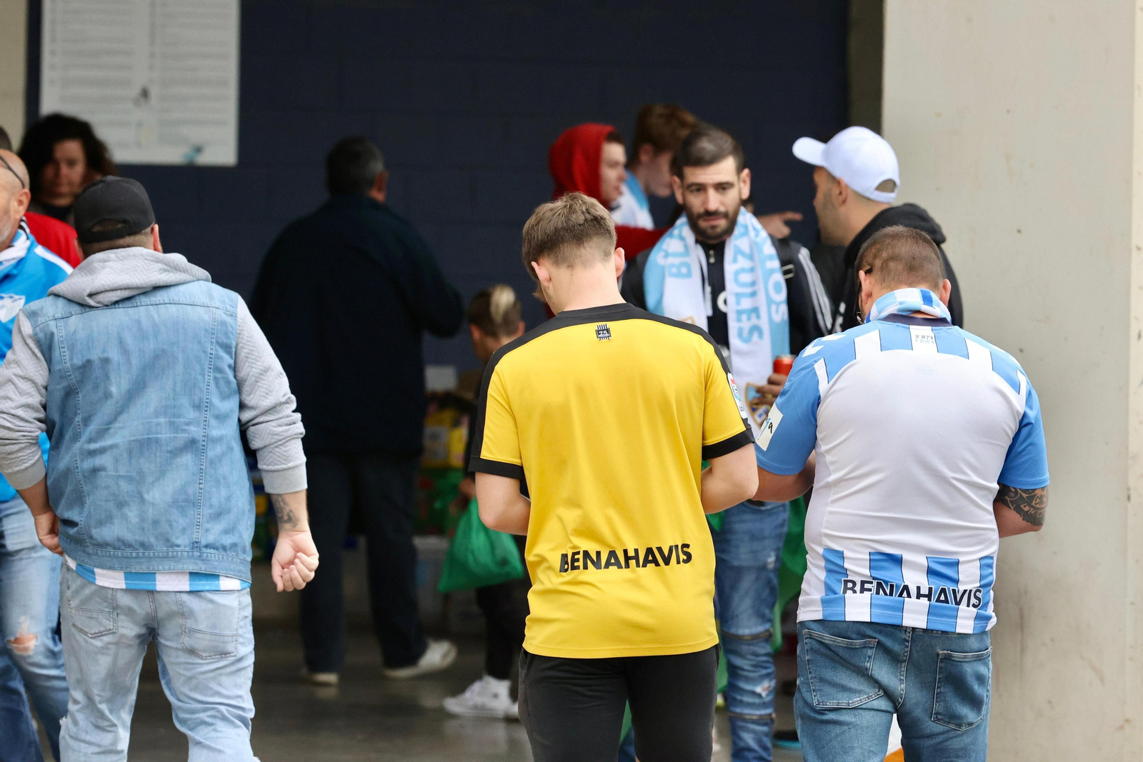 Búscate en las gradas de La Rosaleda durante el Málaga CF-Real Murcia