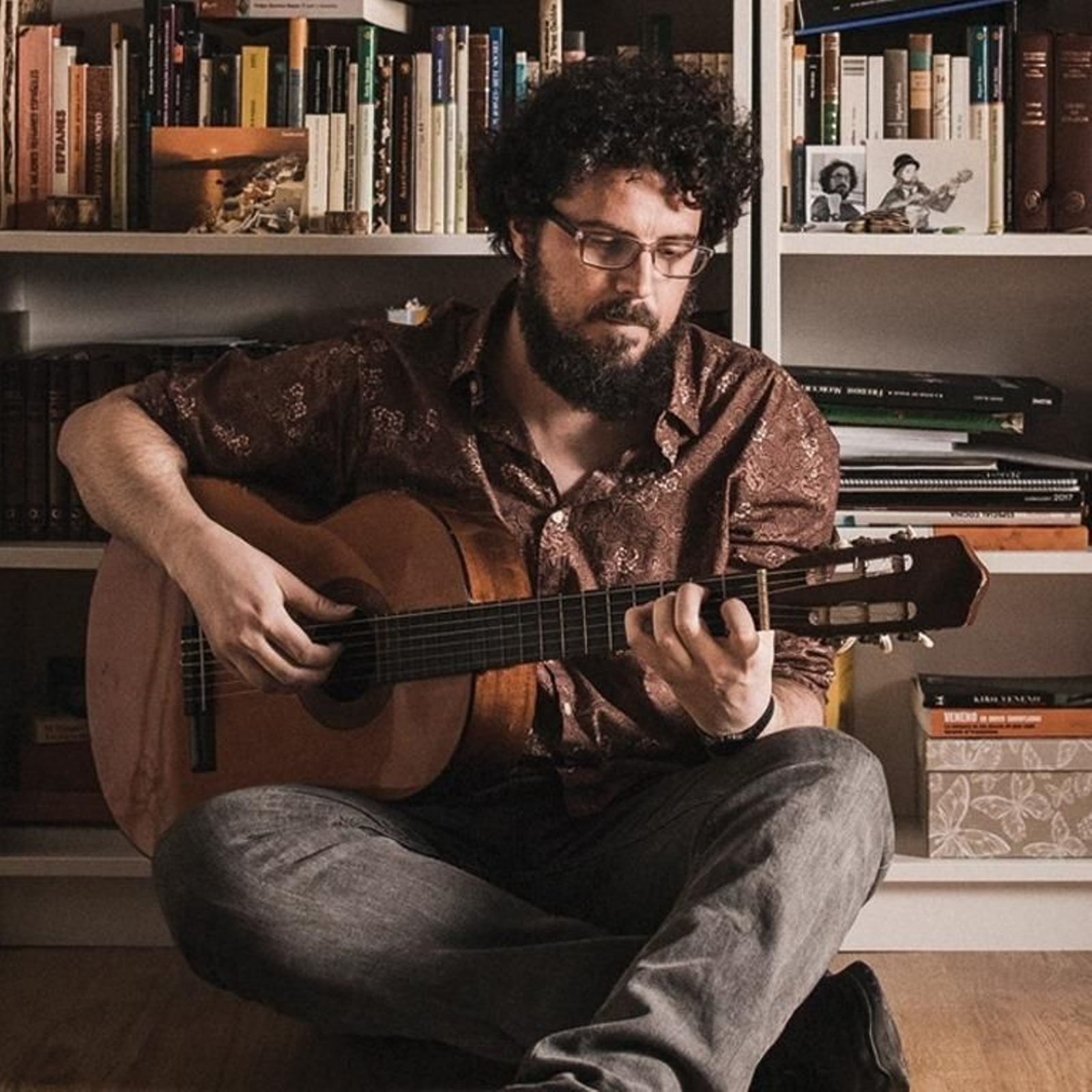 El cantautor Fernando Lobo.