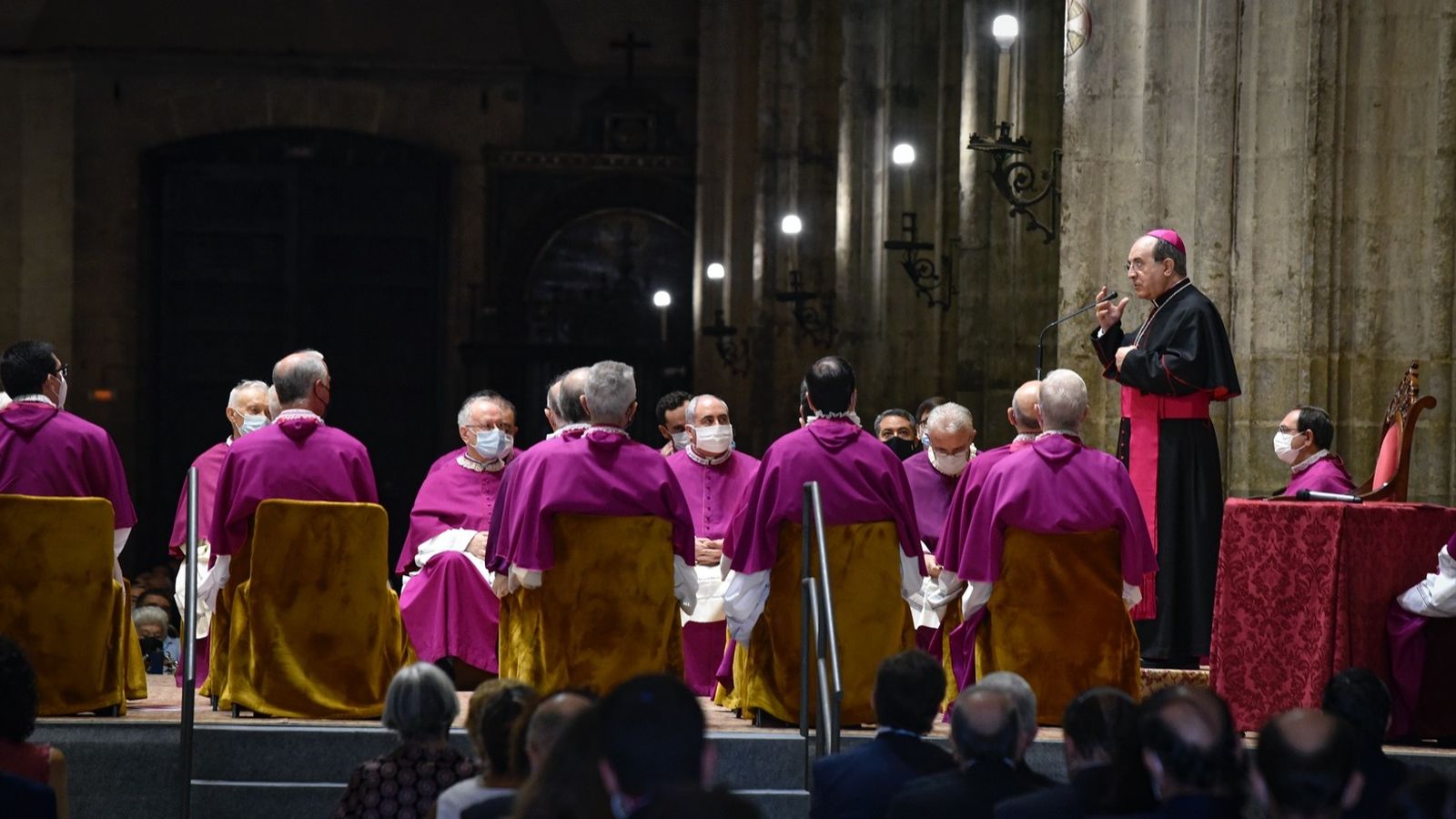 Toma de posesión delos nuevos canónigos.