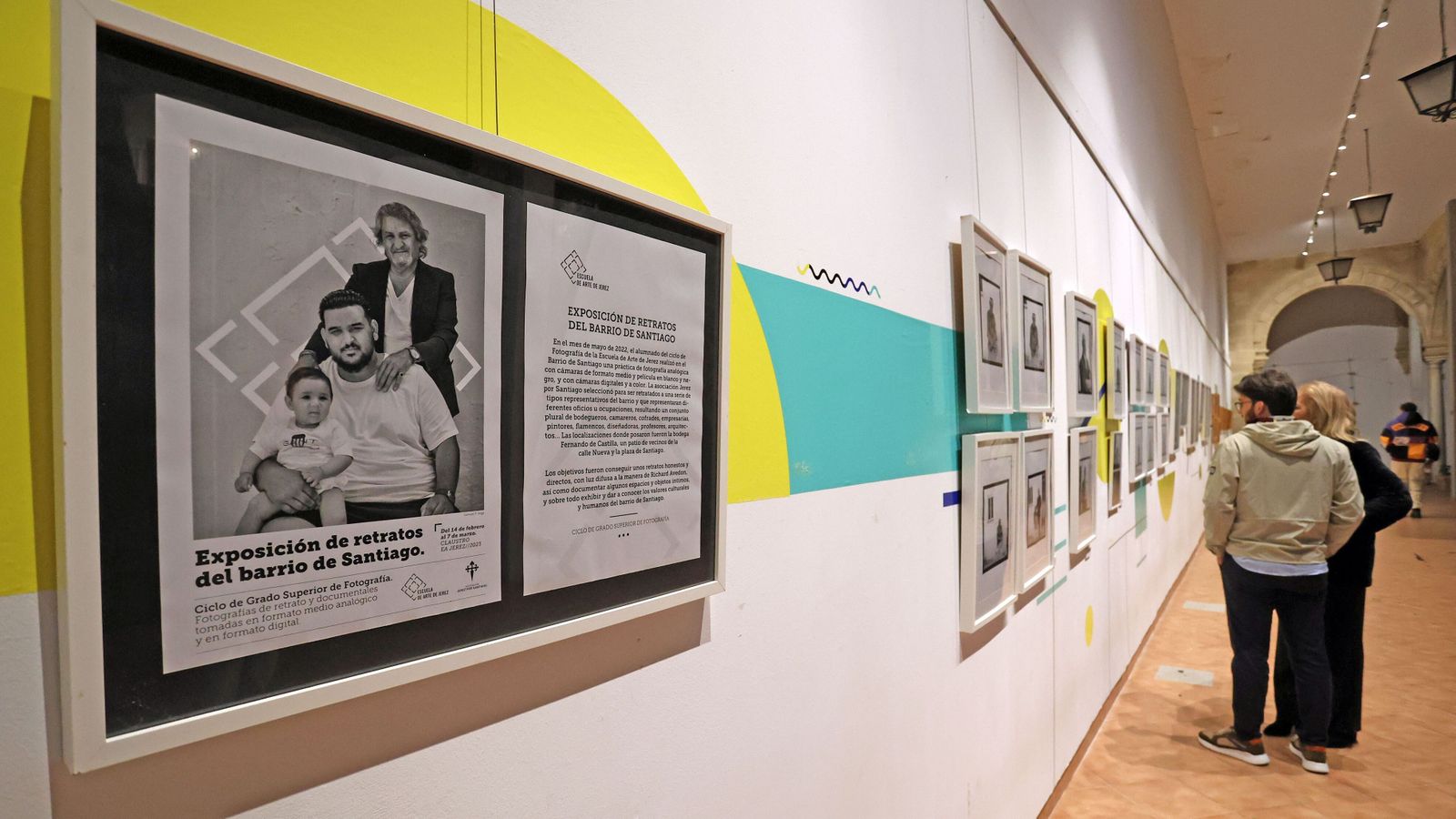 Una exposición en la Escuela de Arte de Jerez.