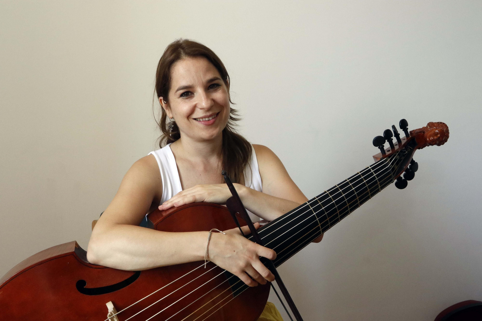 Noelia Reverte, profesora del taller de Viola da gamba.