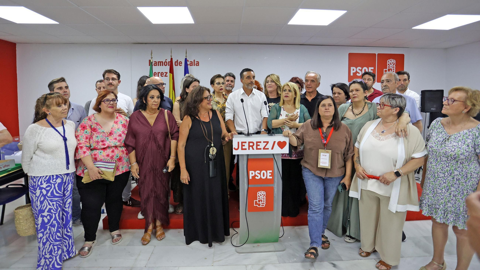José Antonio Díaz gana las votaciones del PSOE de Jerez
