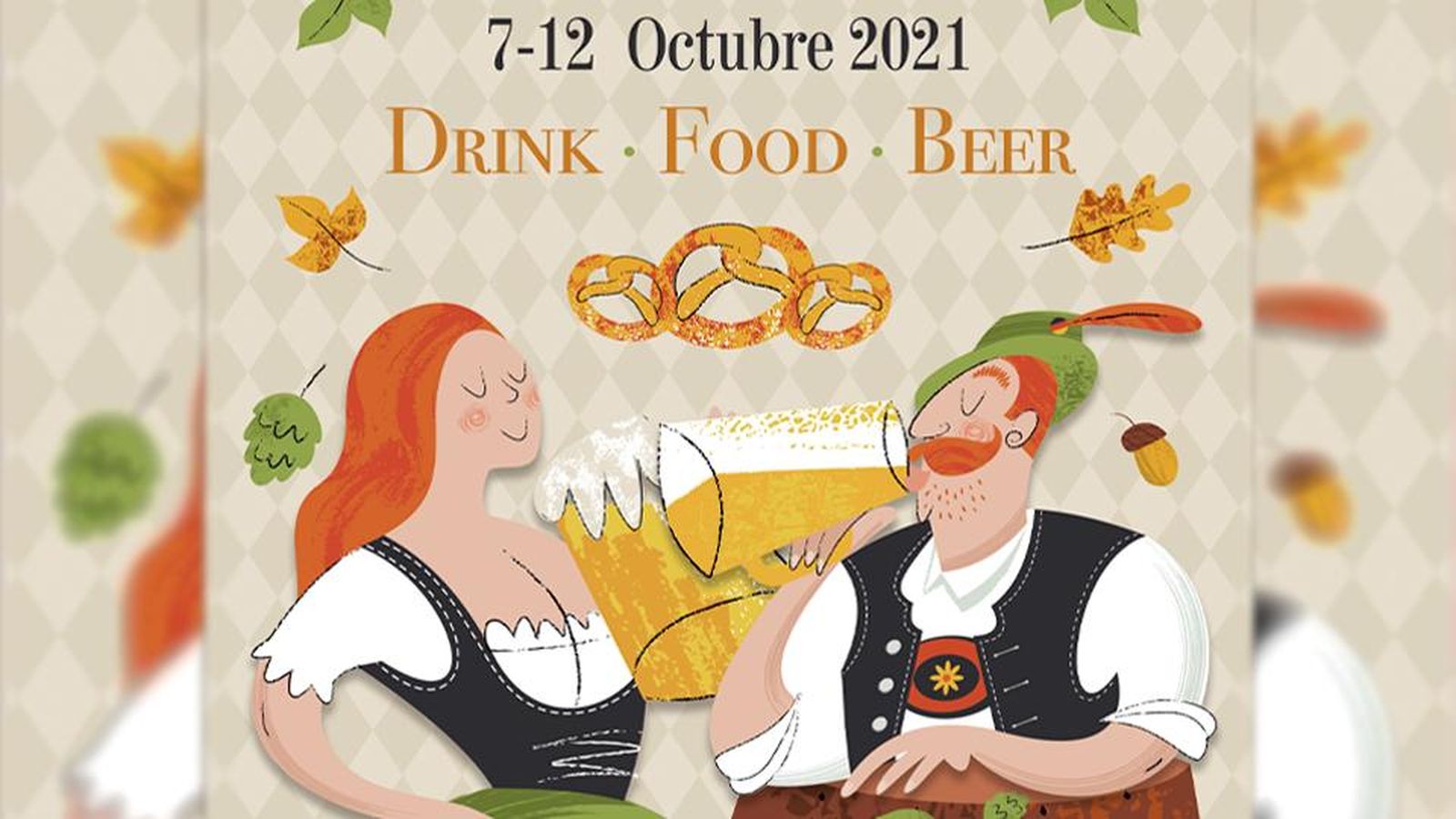El cartel del Oktoberfest.