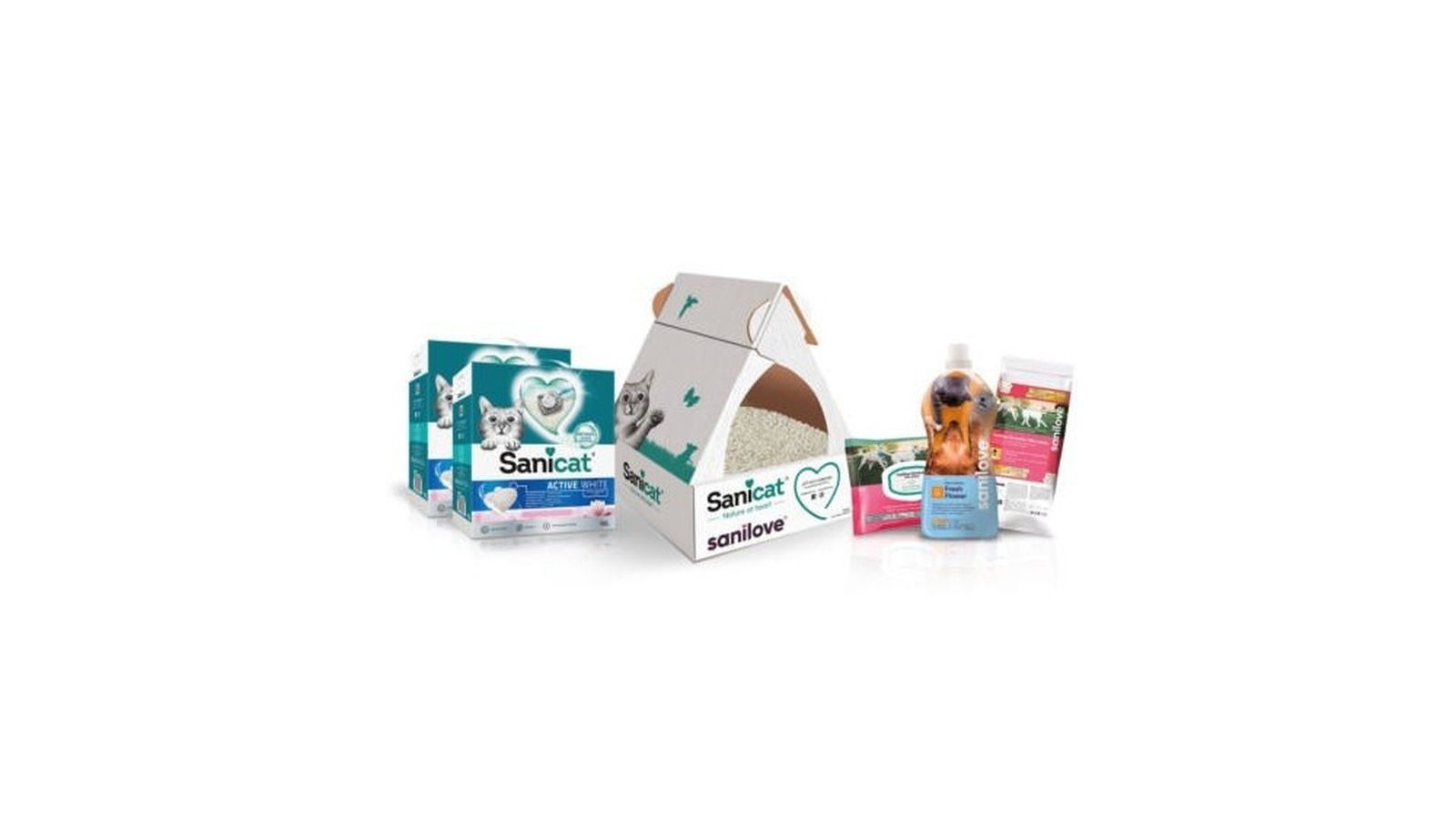 Kit Sanicat Sanilove para gatos