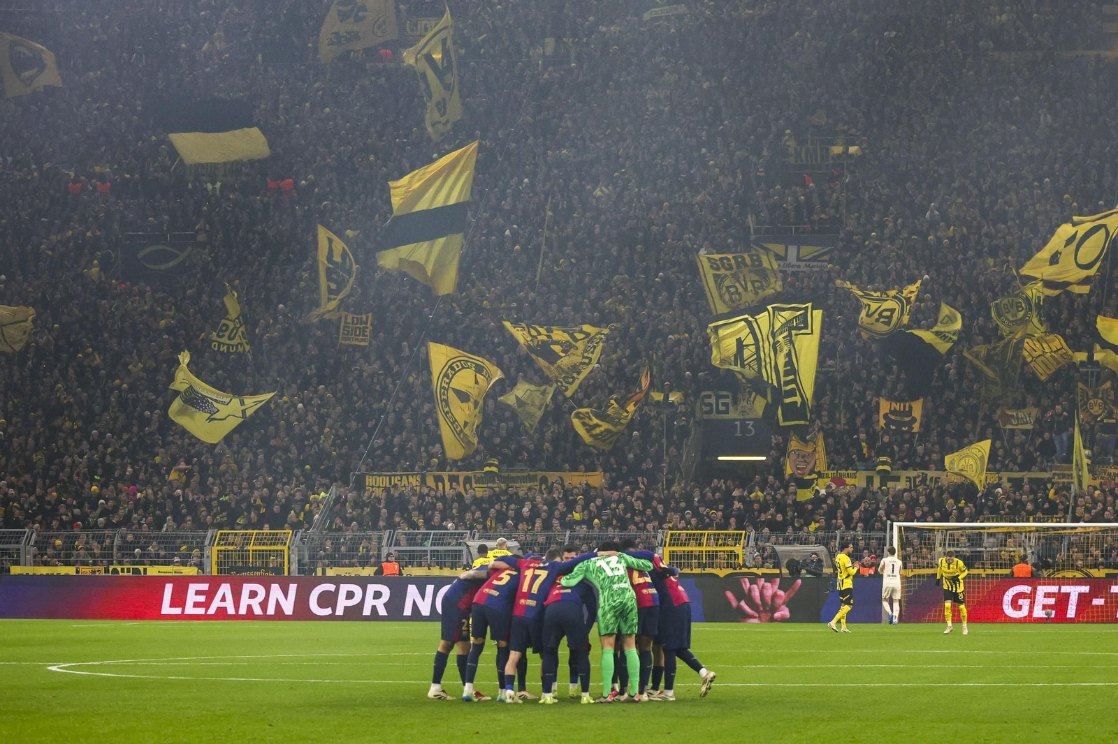 Las imágenes del Borussia Dortmund - Barcelona