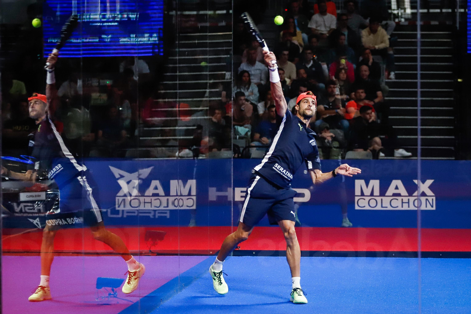 Las mejores imágenes de la jornada de octavos de final del World Padel Tour en el Palacio