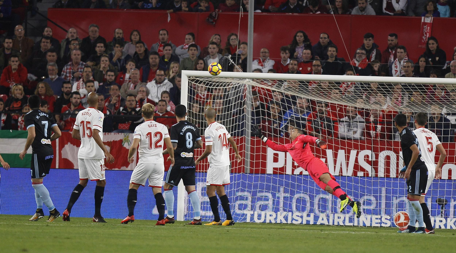 Las imágenes del Sevilla-Celta