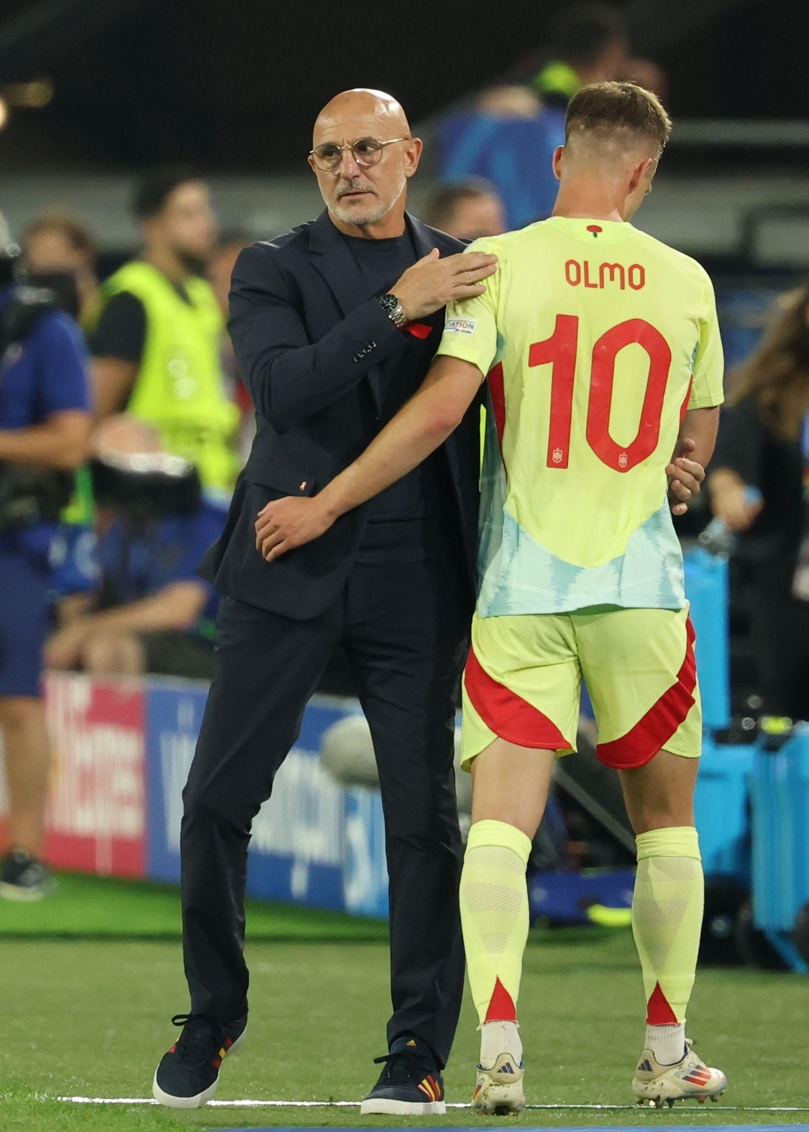 Las fotos del Albania - España