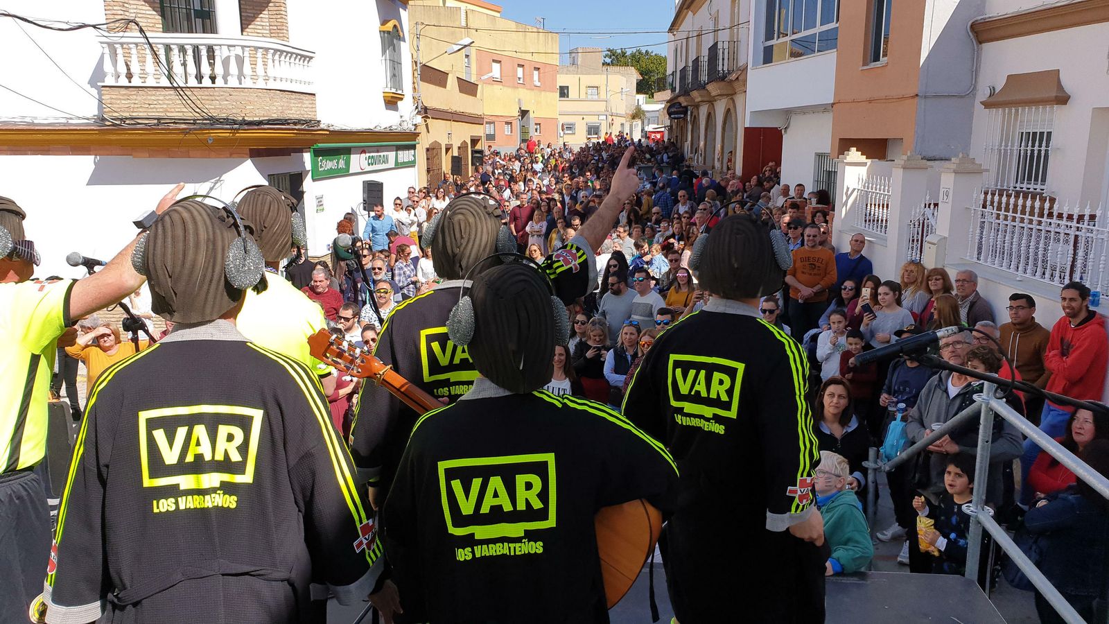 Celebración de la Langostiná Popular de la Peña Hombres del Campo, el pasado año.