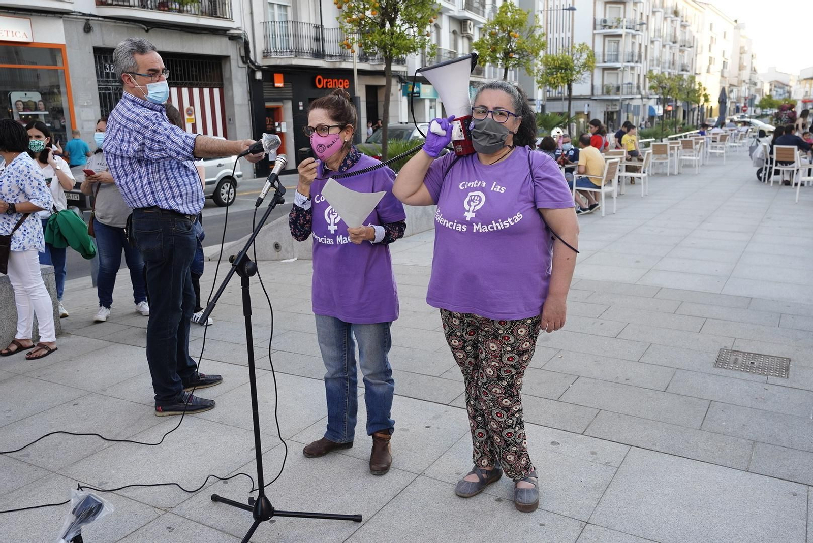 La concentración contra la sentencia de la Manada celebrada en Pozoblanco, en fotos